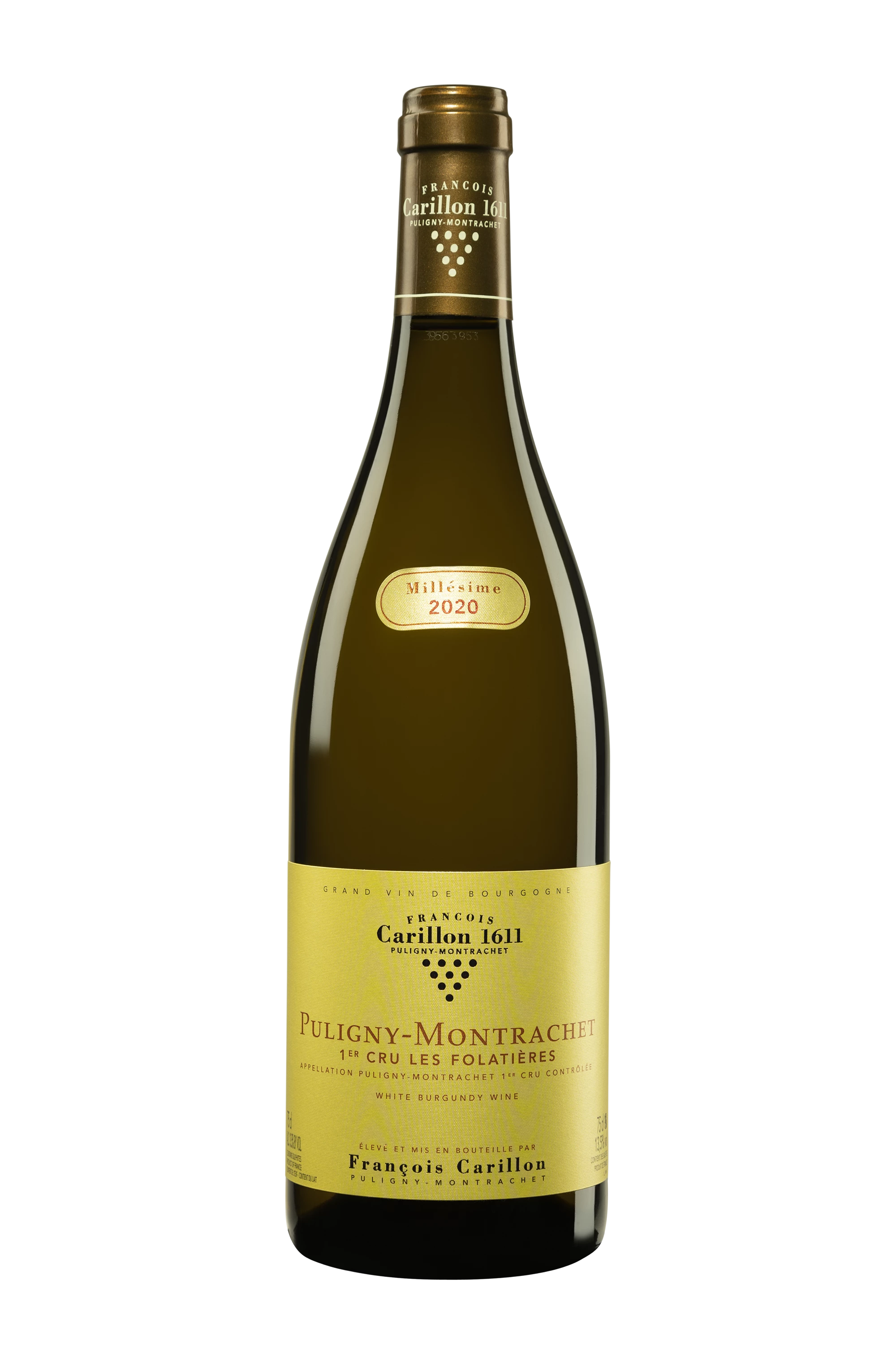 Domaine François Carillon - Puligny-Montrachet 1er Cru "Les Folatières" Blanc 2020, 75cl