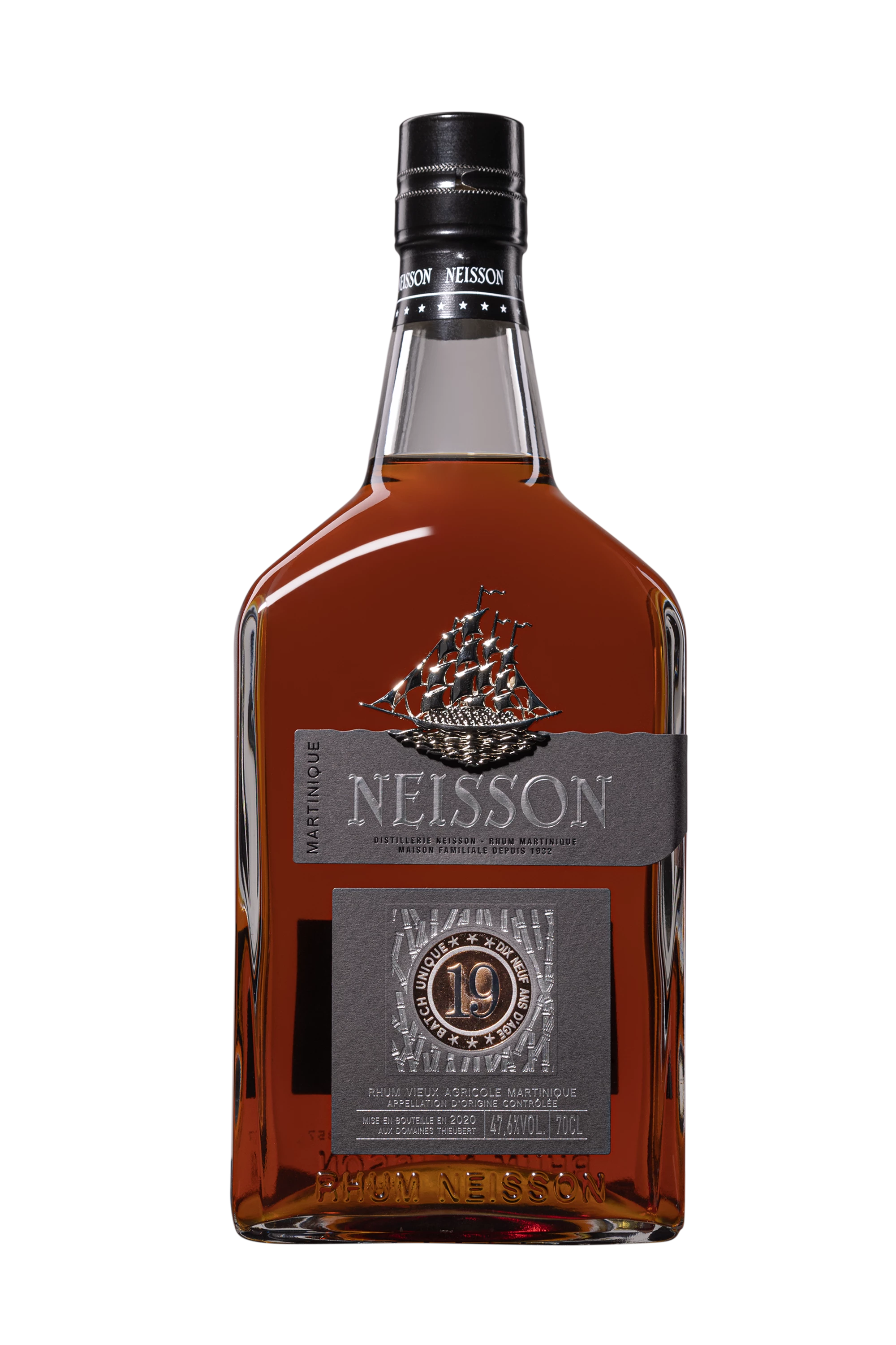 Neisson - Rhum Vieux Agricole de Martinique "19 Ans - Batch 1" Brun 47.6° Giftbox, 70cl