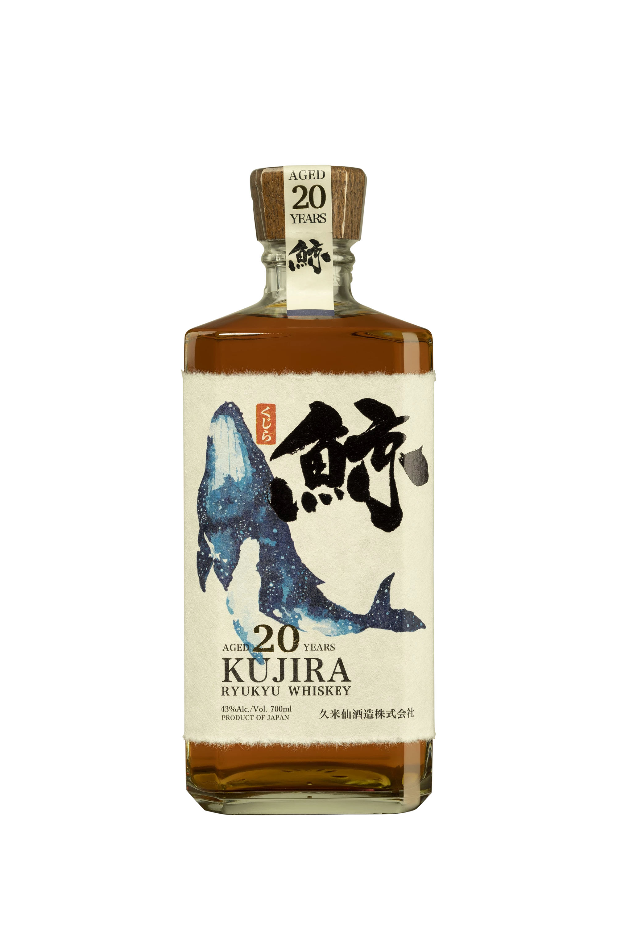 Kujira - Single Grain Japanese Whisky "20 Ans" 43° Giftbox, 70cl