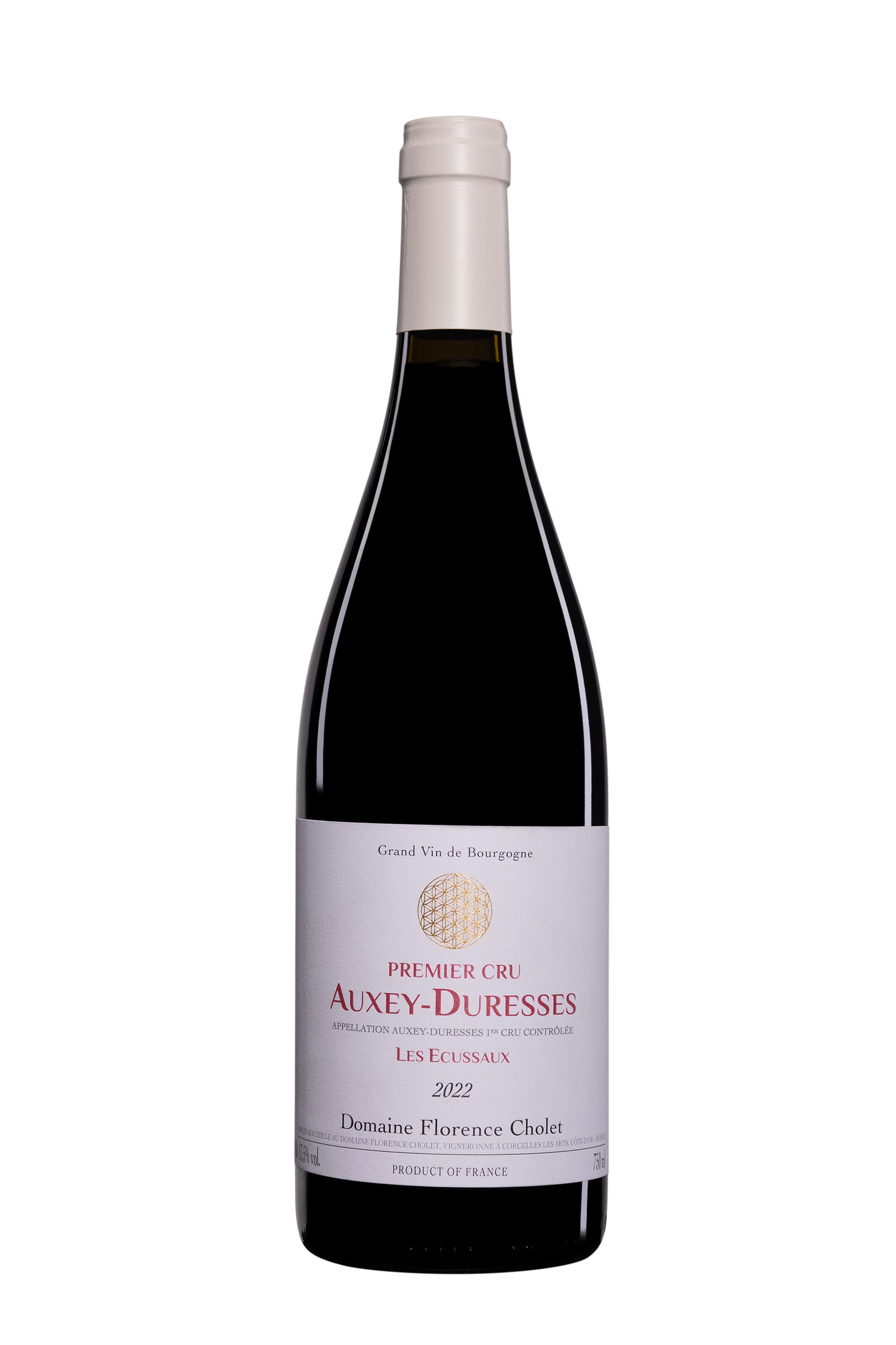 Domaine Florence Cholet - Auxey-Duresses 1er Cru "Les Ecussaux" Rouge 2022 13.5°, 75cl