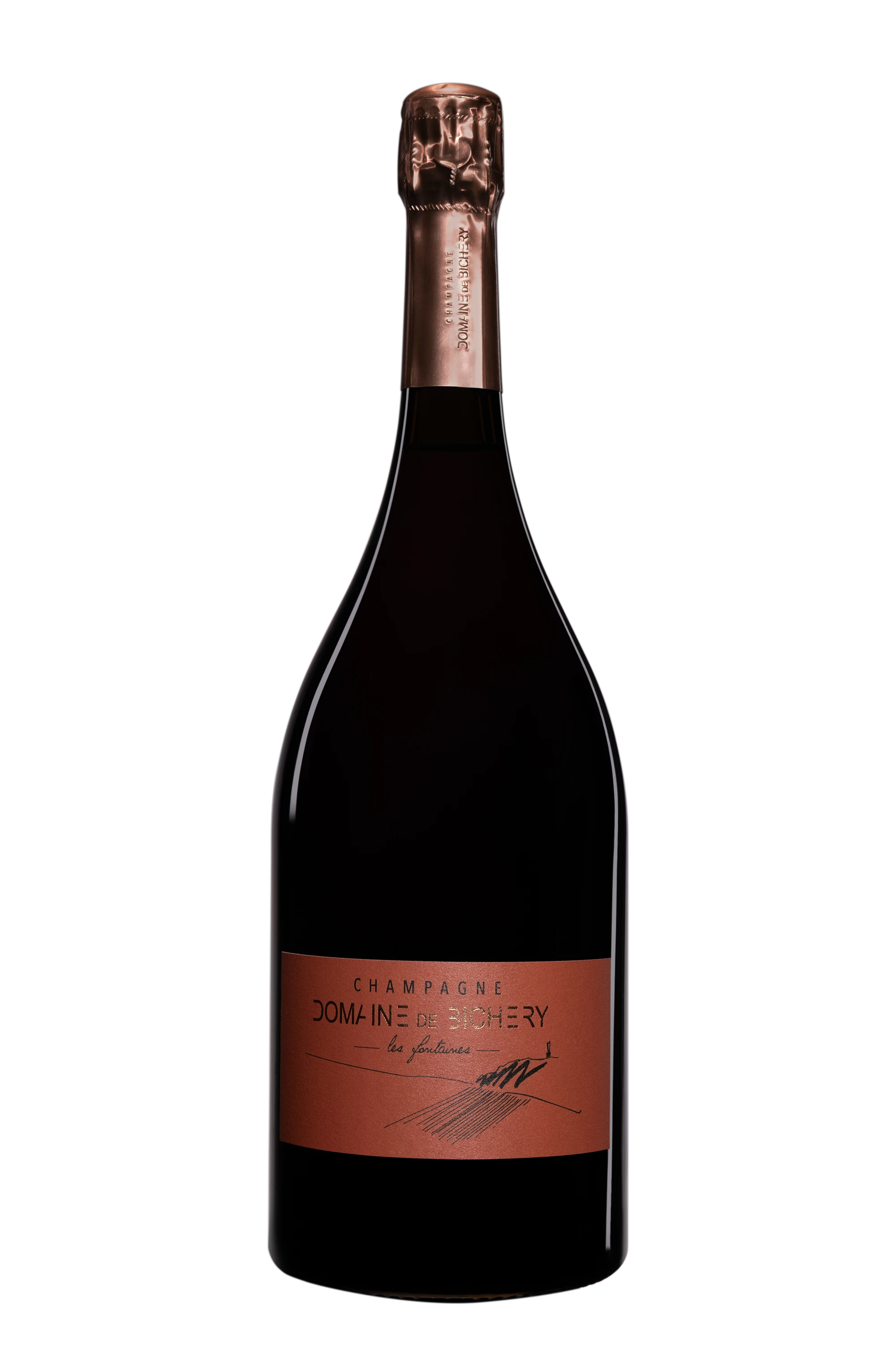 Domaine de Bichery - Champagne Brut Nature "Les Fontaines" Rosé Vendange 2022 12.5°, 150cl