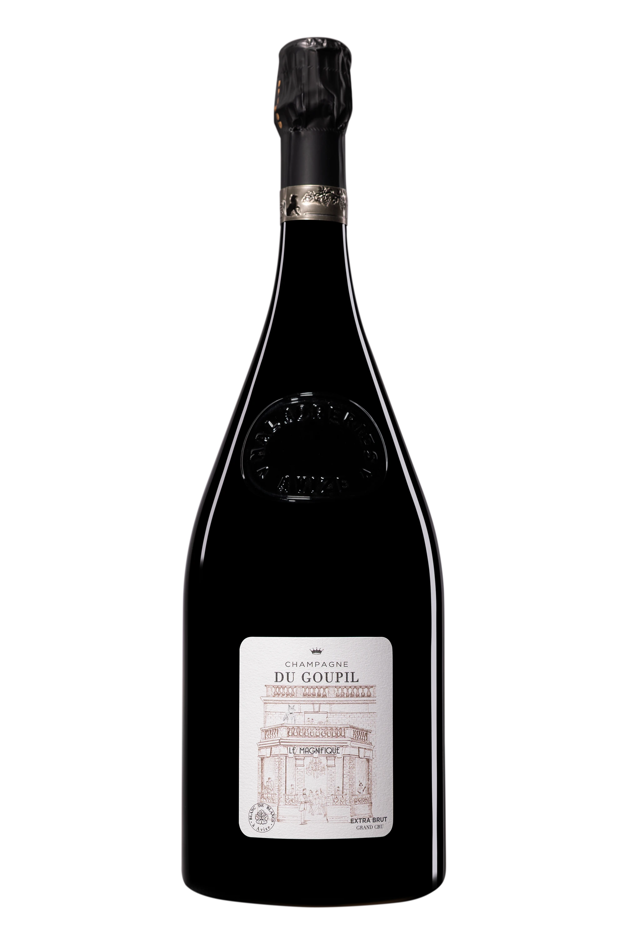 Domaine du Goupil - Champagne Extra-Brut Grand Cru Blanc de Blancs "Le Magnifique" Blanc NV 12°, 150cl