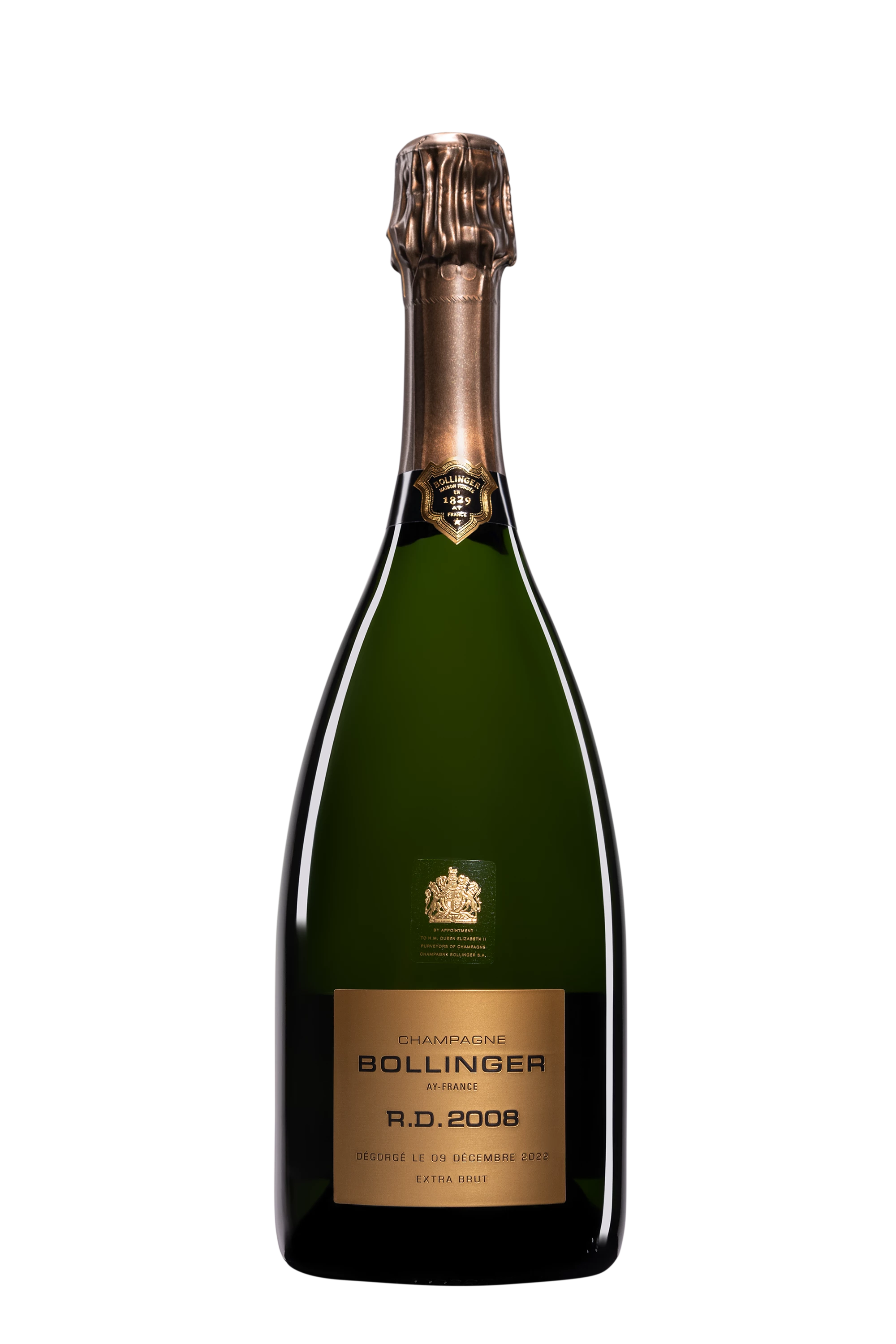 Maison Bollinger - Champagne Extra-Brut Millésimé "R.D." Blanc 2008 12.5°, 75cl