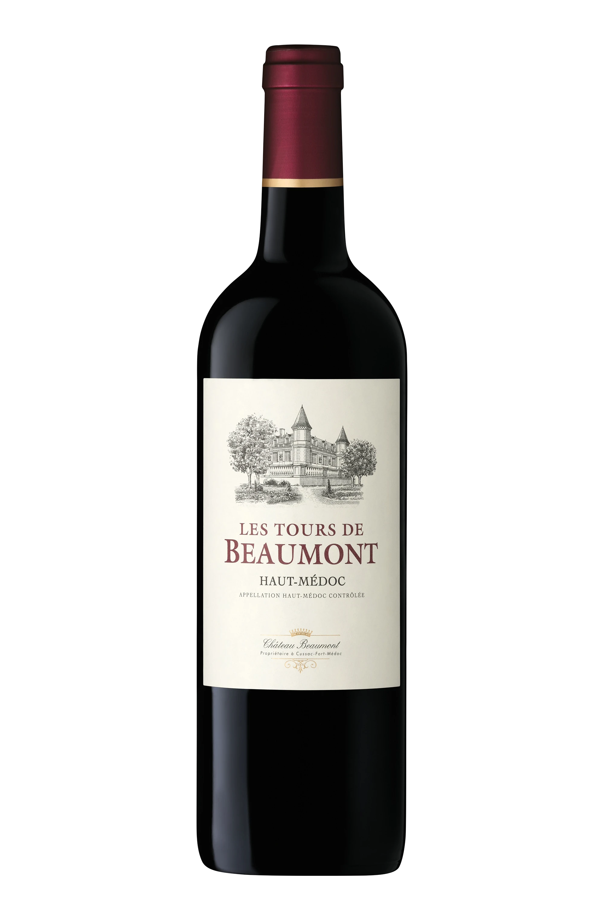 Château Beaumont - Haut-Médoc "Les Tours de Beaumont - Second Vin de Château Beaumont" Rouge 2024, 75cl