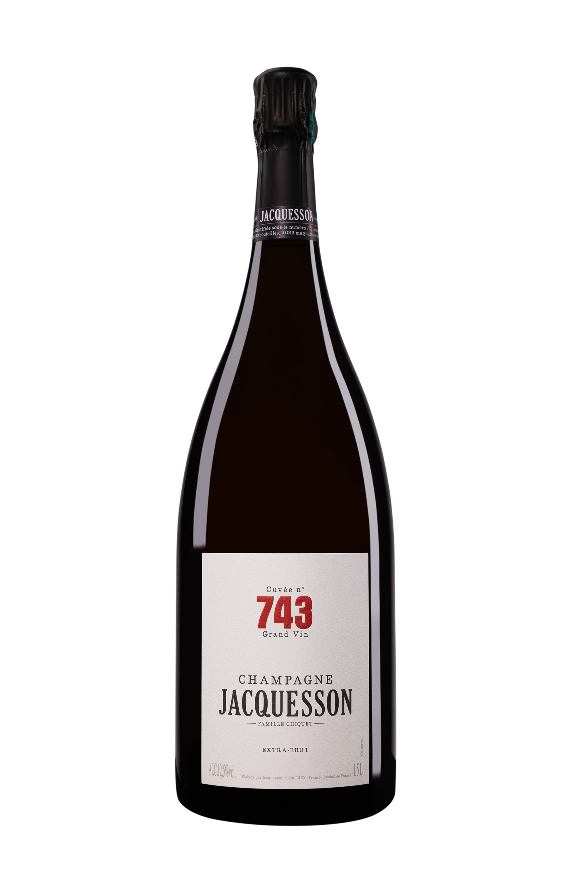 Domaine Jacquesson - Champagne Extra-Brut "743" Blanc NV 12.5°, 150cl