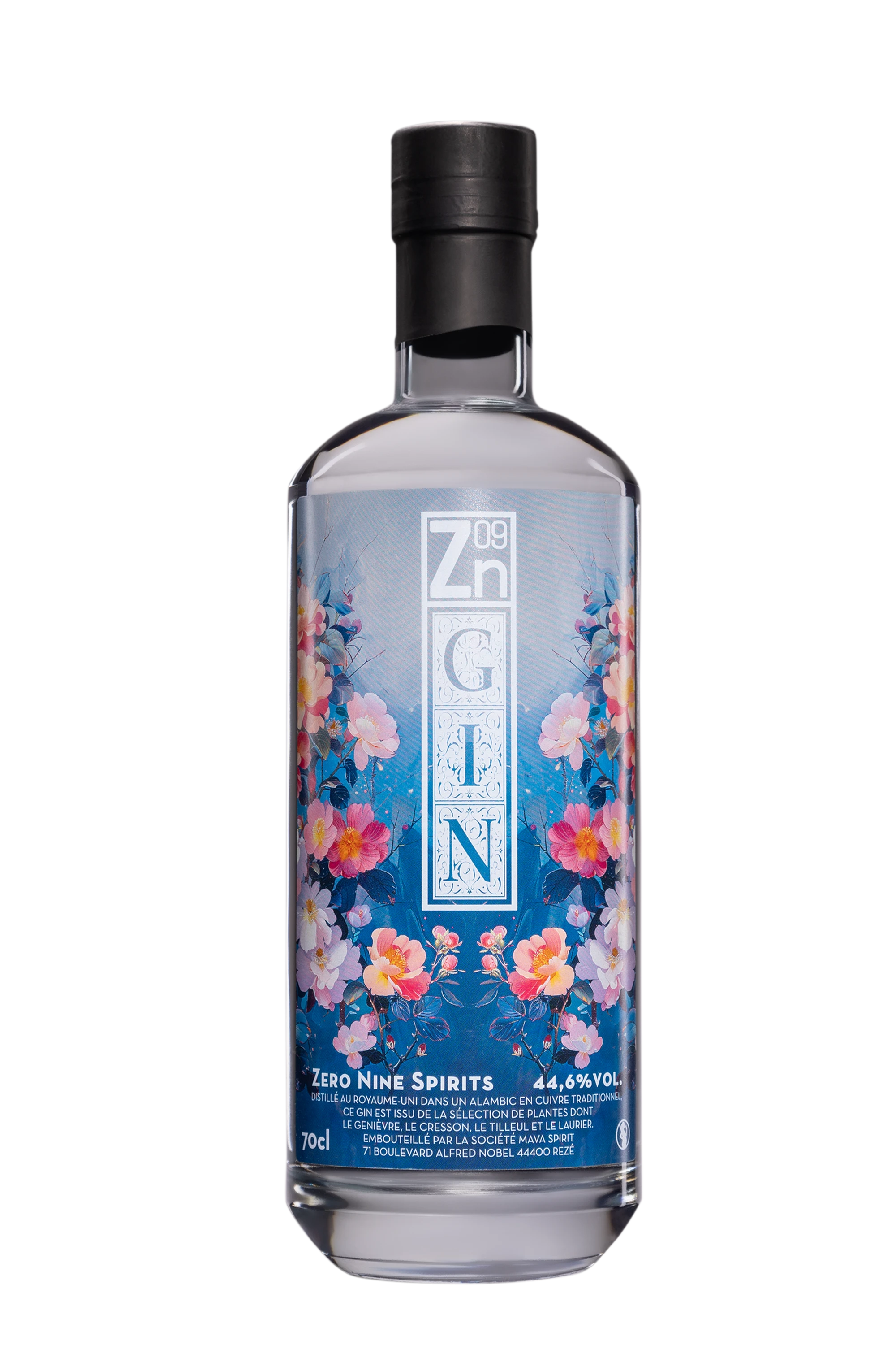 Zero Nine Spirits - Gin "Std" 44.6°, 70cl