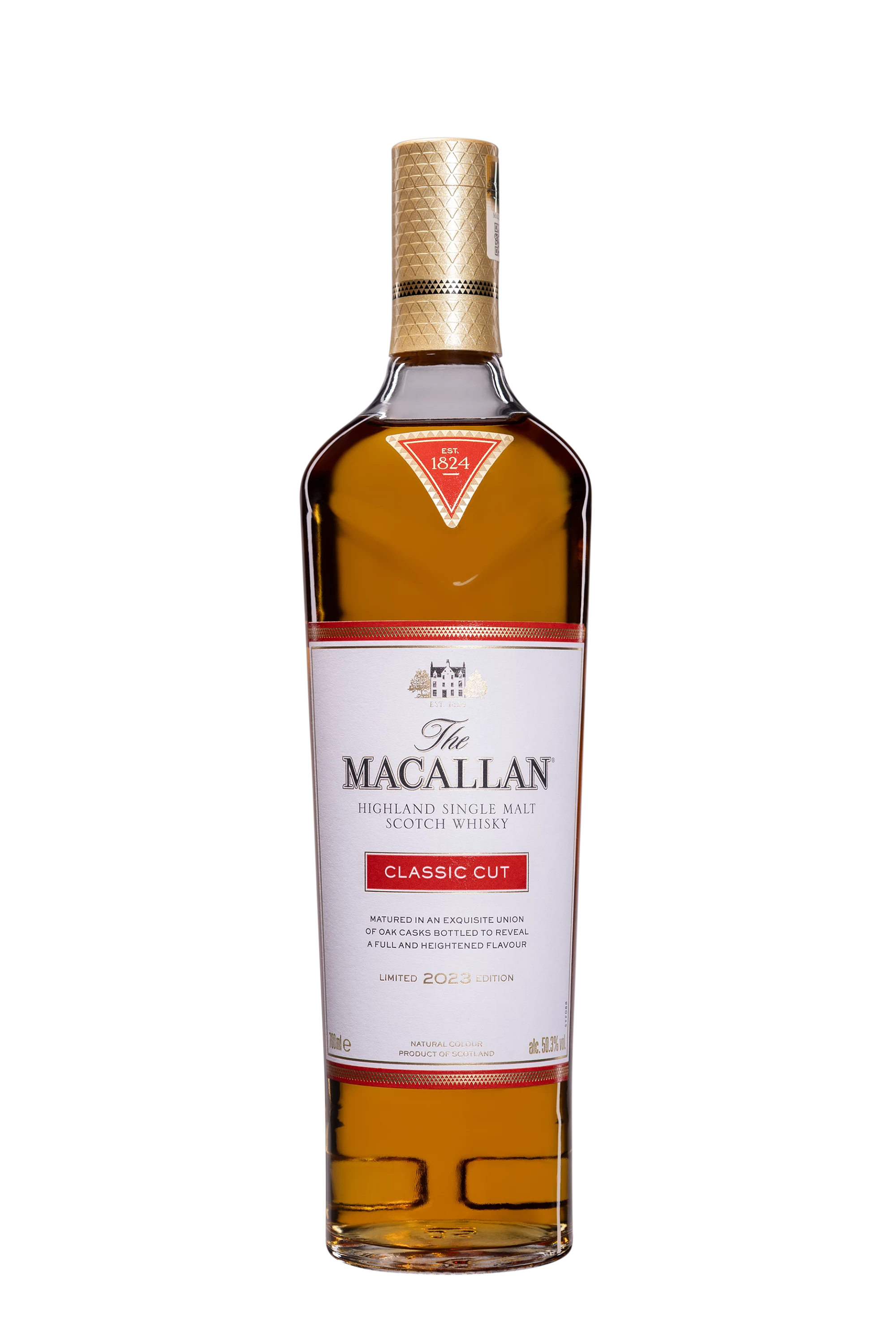 The Macallan - Single Malt Scotch Whisky "Classic Cut - Release 2023" 50.3° Giftbox, 70cl