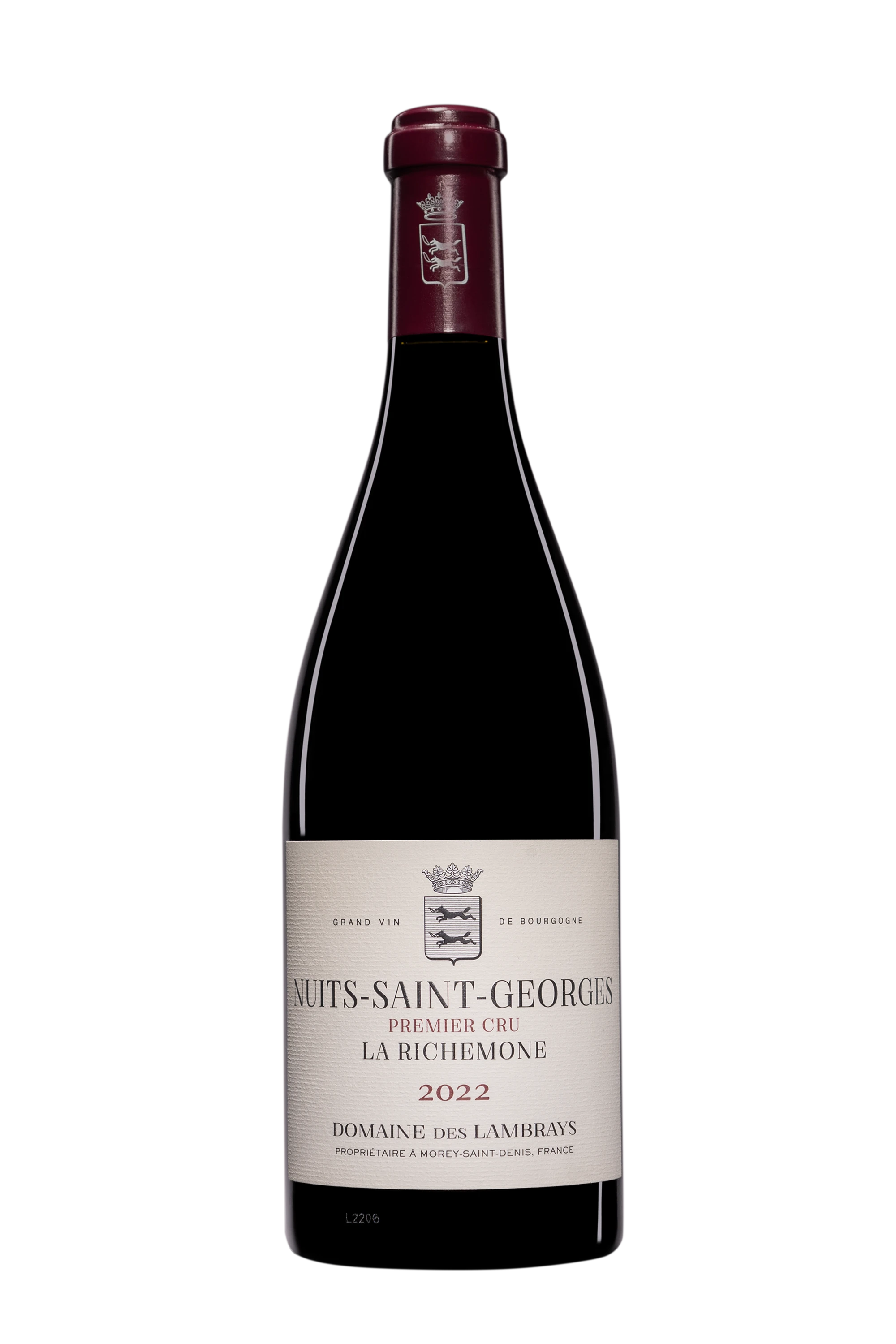 Domaine des Lambrays - Nuits-Saint-Georges 1er Cru "La Richemone" Rouge 2022 13.5°, 75cl