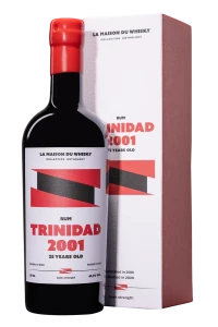 La Maison du Whisky - Molasses Trinidadian Rhum "25 Ans Flag Series" Brun 2001 63.2° Giftbox, 70cl