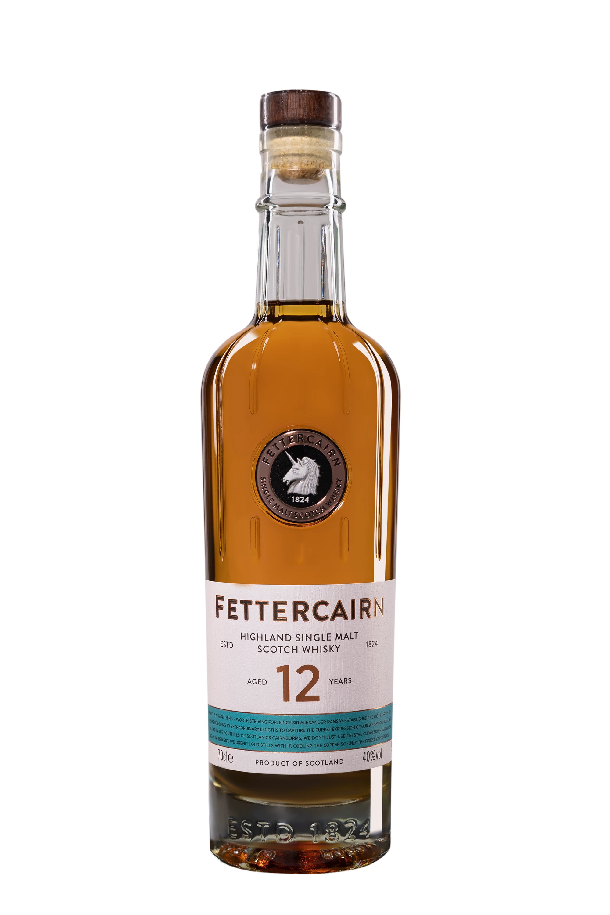 Fettercairn - Single Malt Scotch Whisky "12 Ans" 40° Giftbox, 70cl