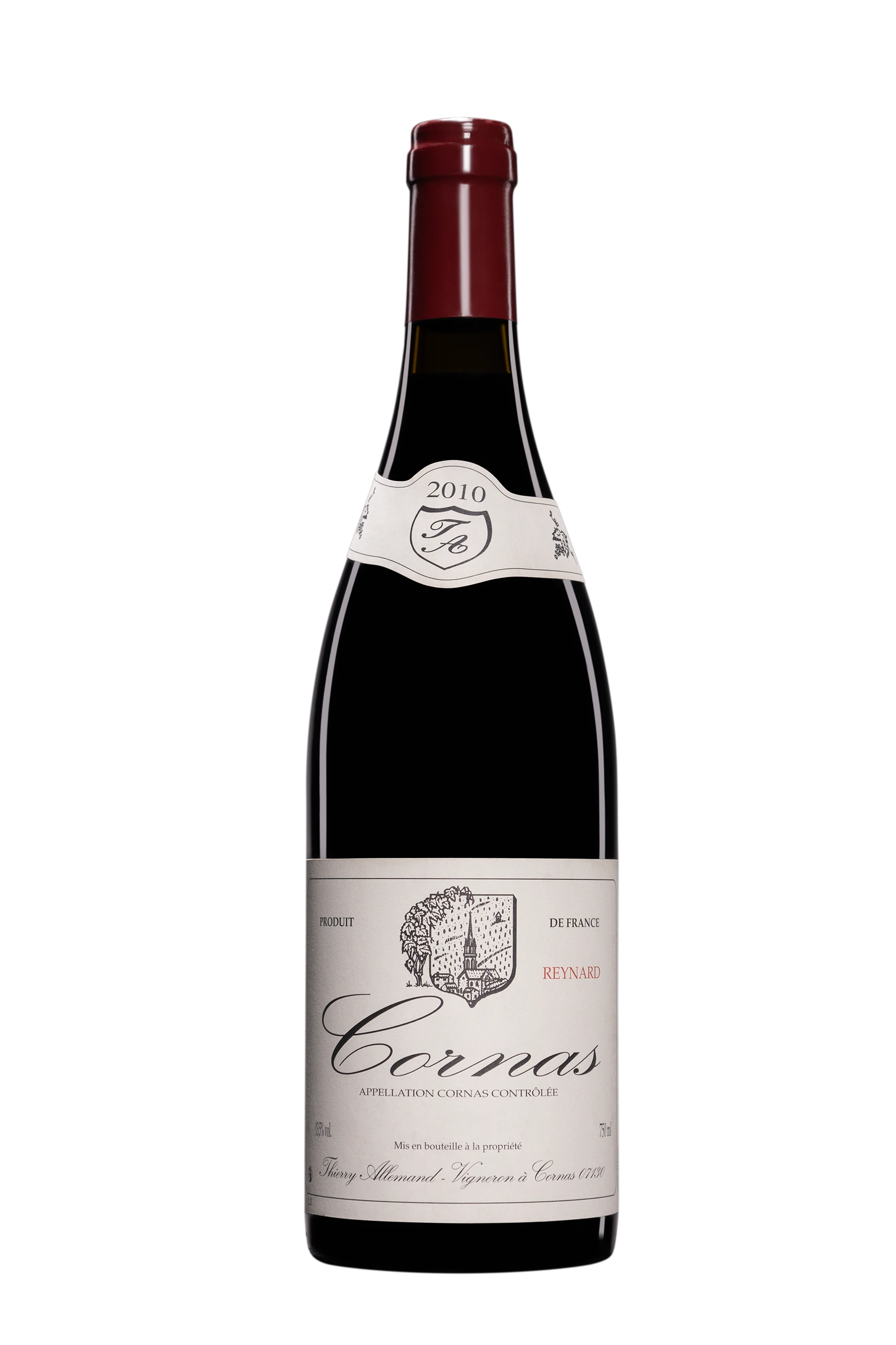 Domaine Thierry Allemand - Cornas "Reynard" Rouge 2010 13.5°, 75cl