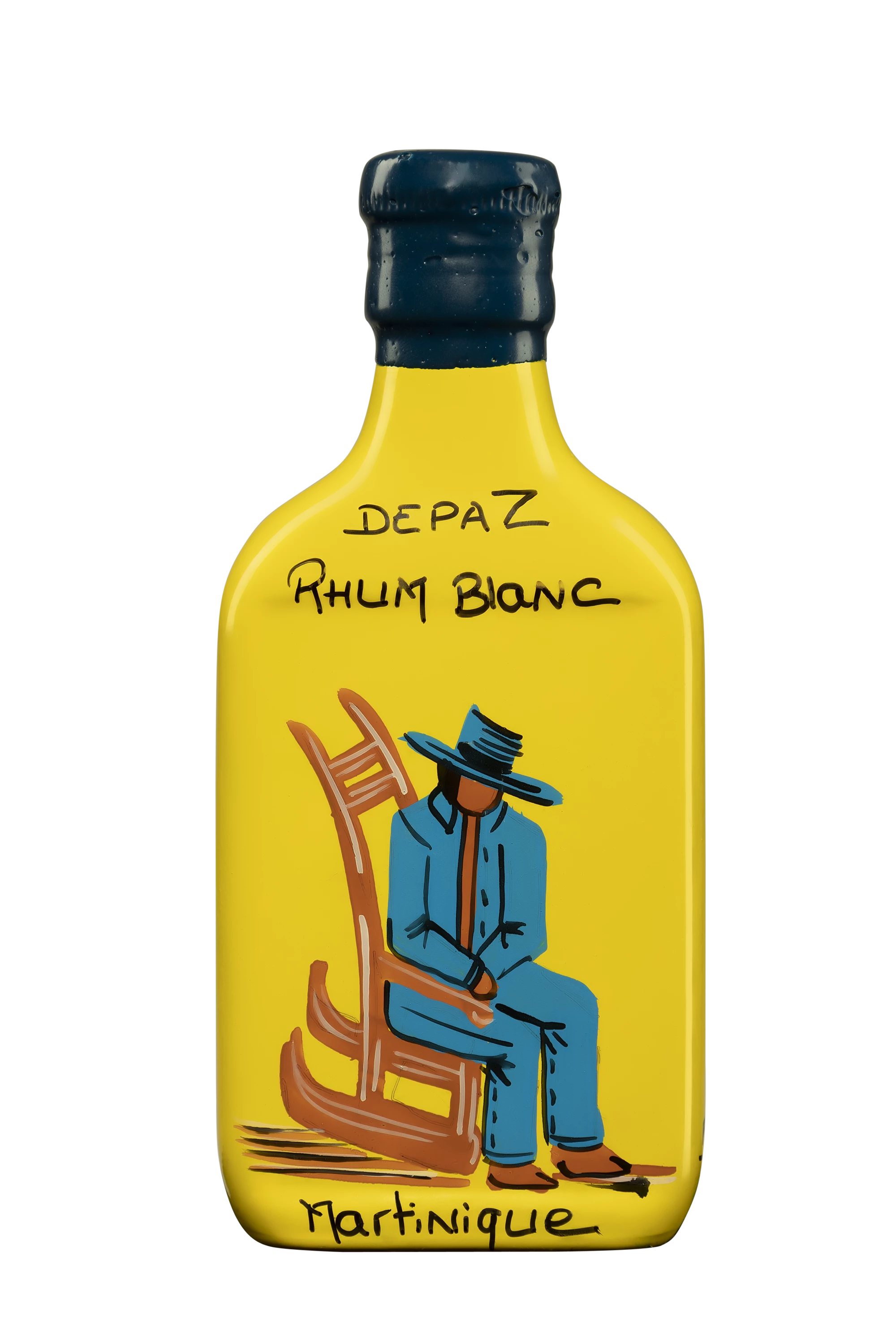 Depaz - Rhum Blanc Agricole de Martinique "Tatanka - Rocking Chair Jaune" Blanc 50°, 20cl