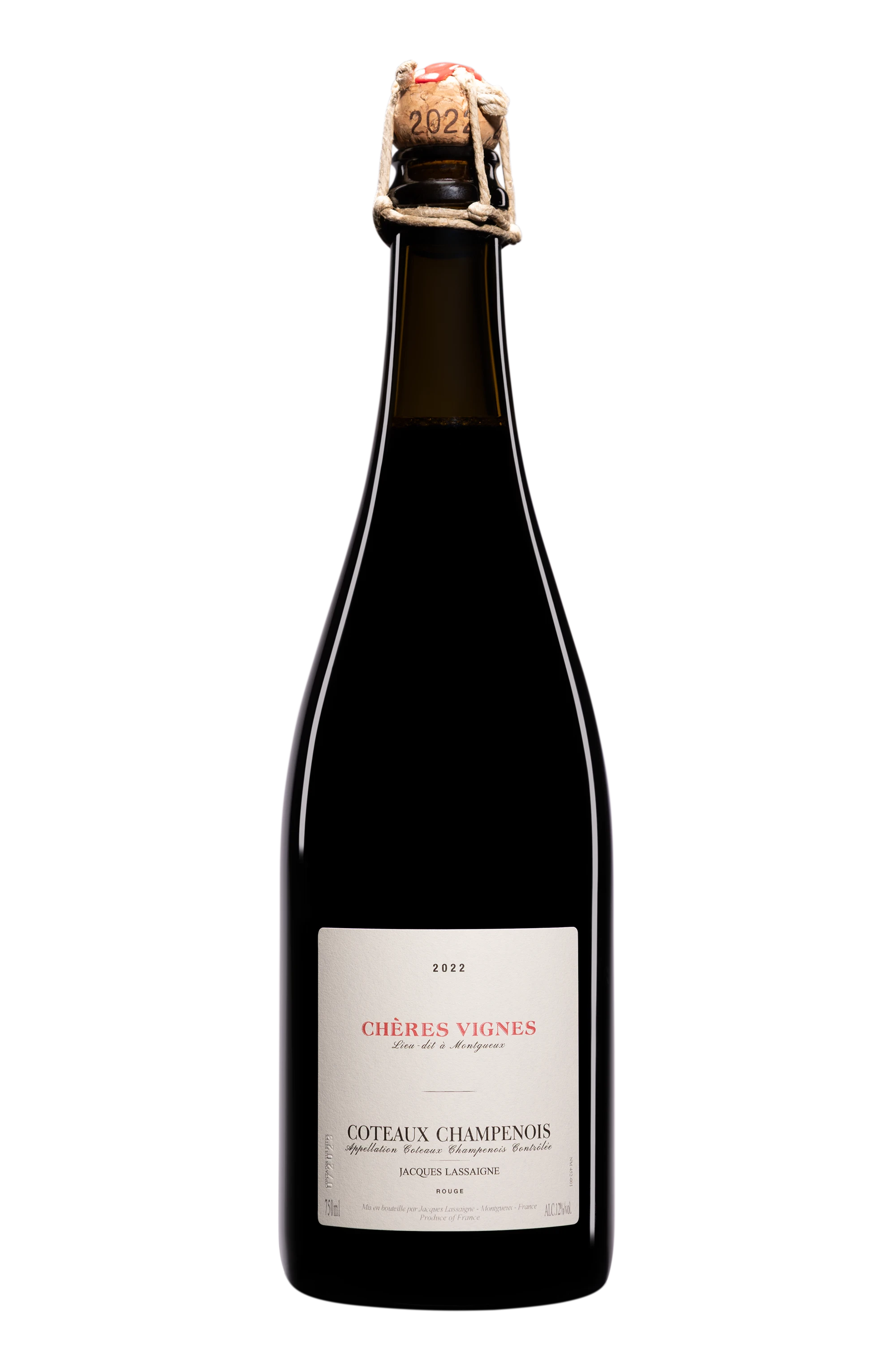 Domaine Jacques Lassaigne - Coteaux Champenois "Chères Vignes" Rouge 2022 12°, 75cl
