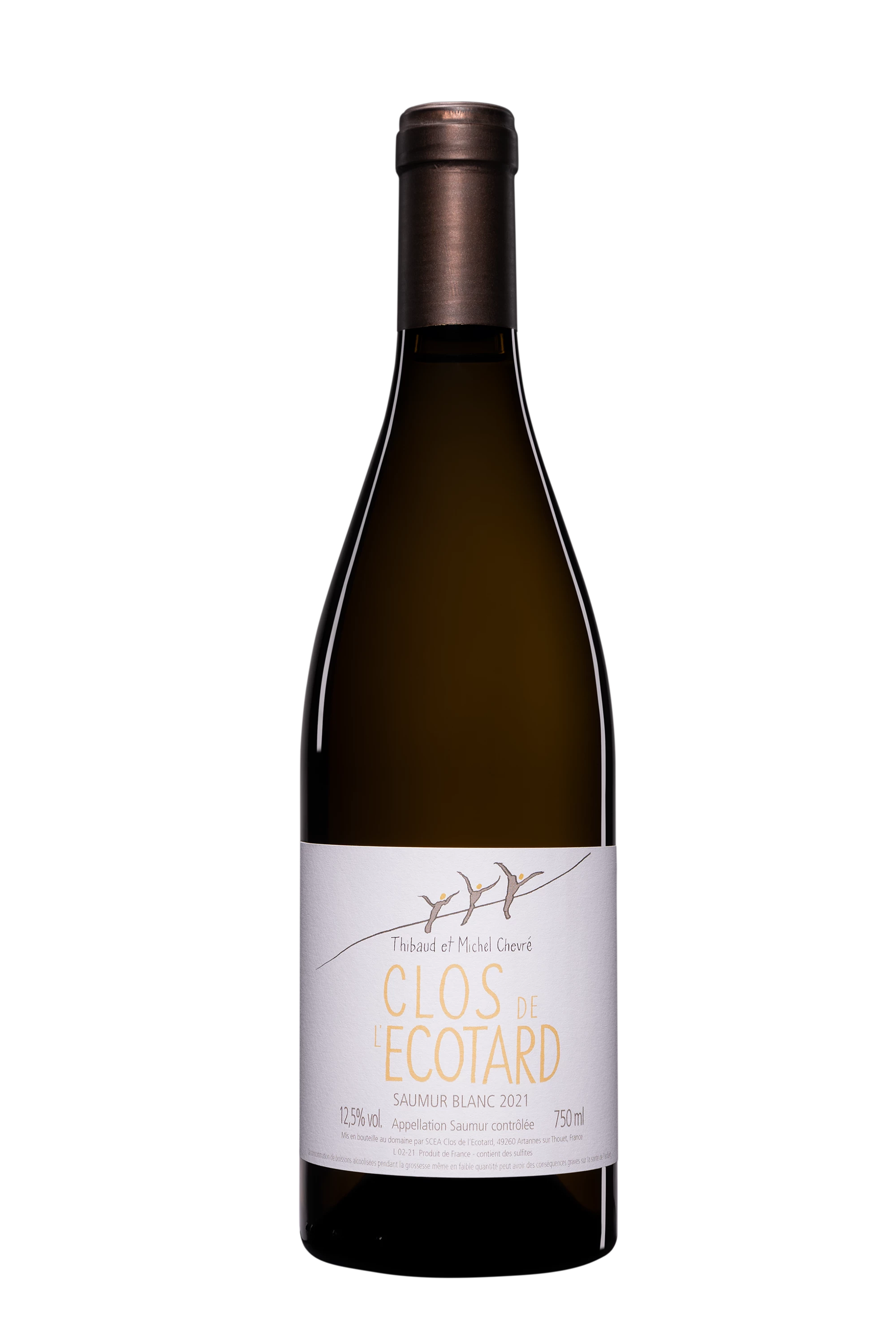 Clos de l'Écotard - Saumur "Clos de l'Écotard" Blanc 2021 12.5°, 75cl