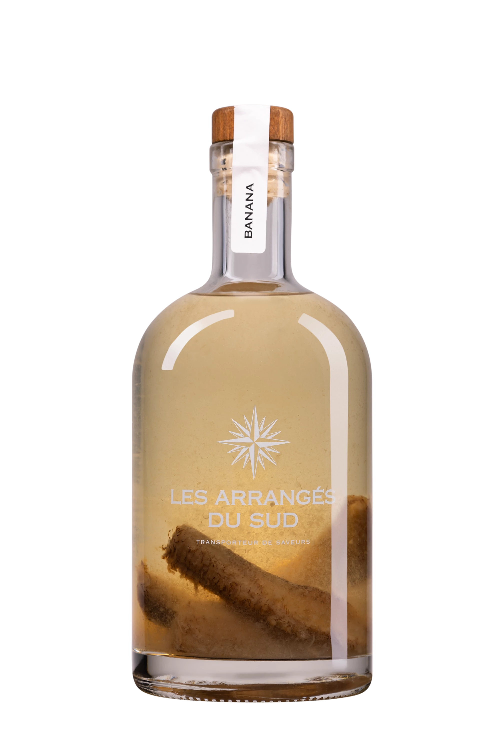 Les Rhums du Sud - Punch au Rhum "Banane Flambée - Orange" 30°, 50cl