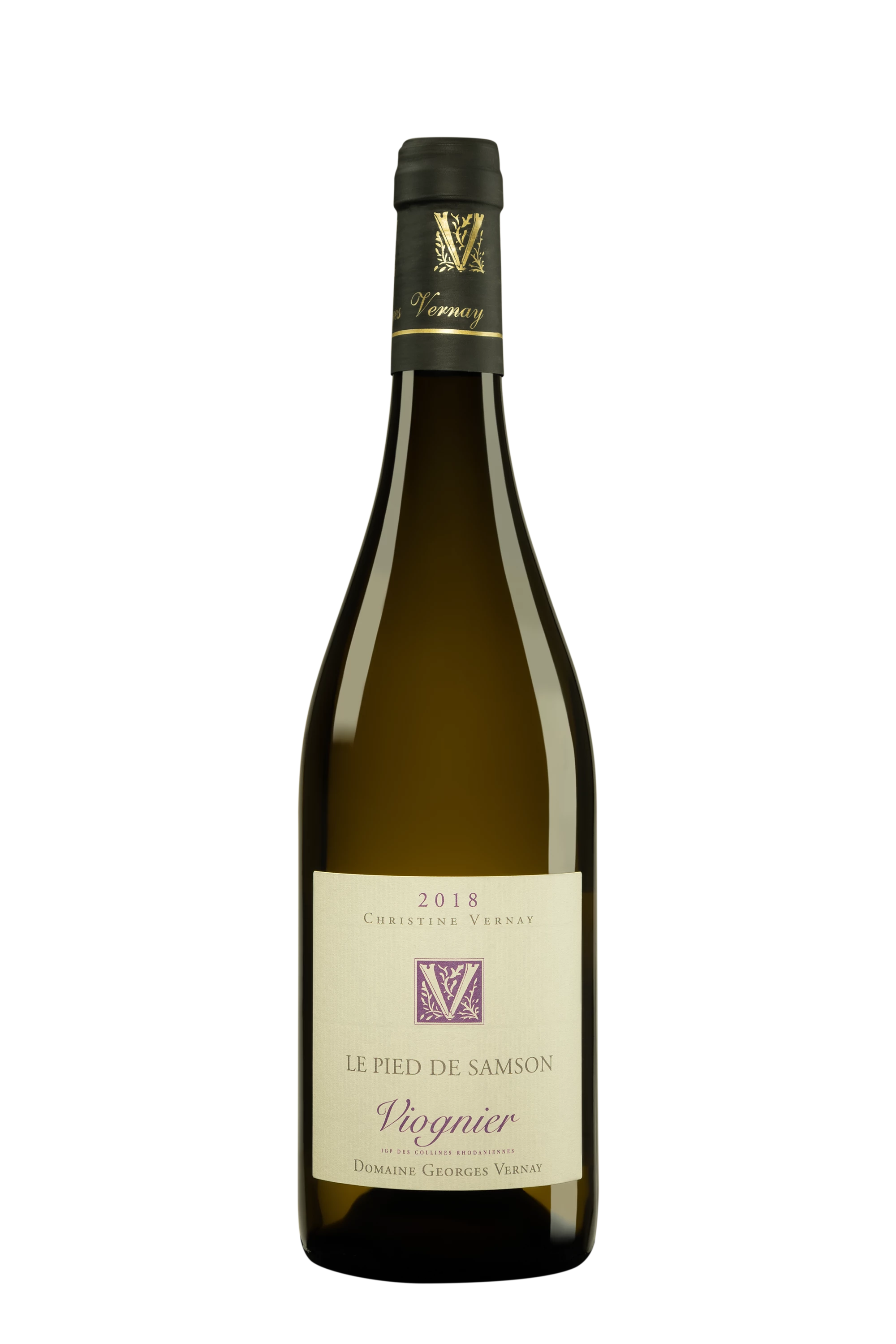 Domaine Georges Vernay - Vin de Pays des Collines Rhodaniennes "Viognier - Le Pied de Samson" Blanc 2018 13.5°, 75cl