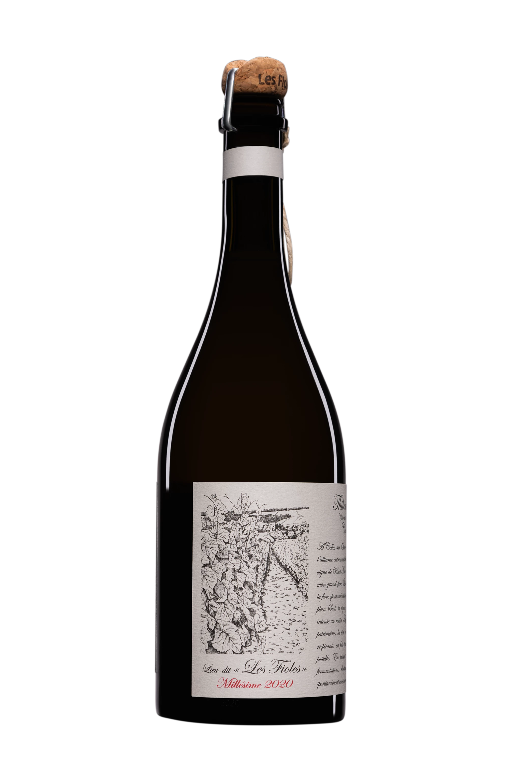 Domaine Alizée et Thibaut Tassin - Champagne Brut Nature Blanc de Noirs Millésimé "Les Fioles" Blanc 2020 11.5°, 75cl