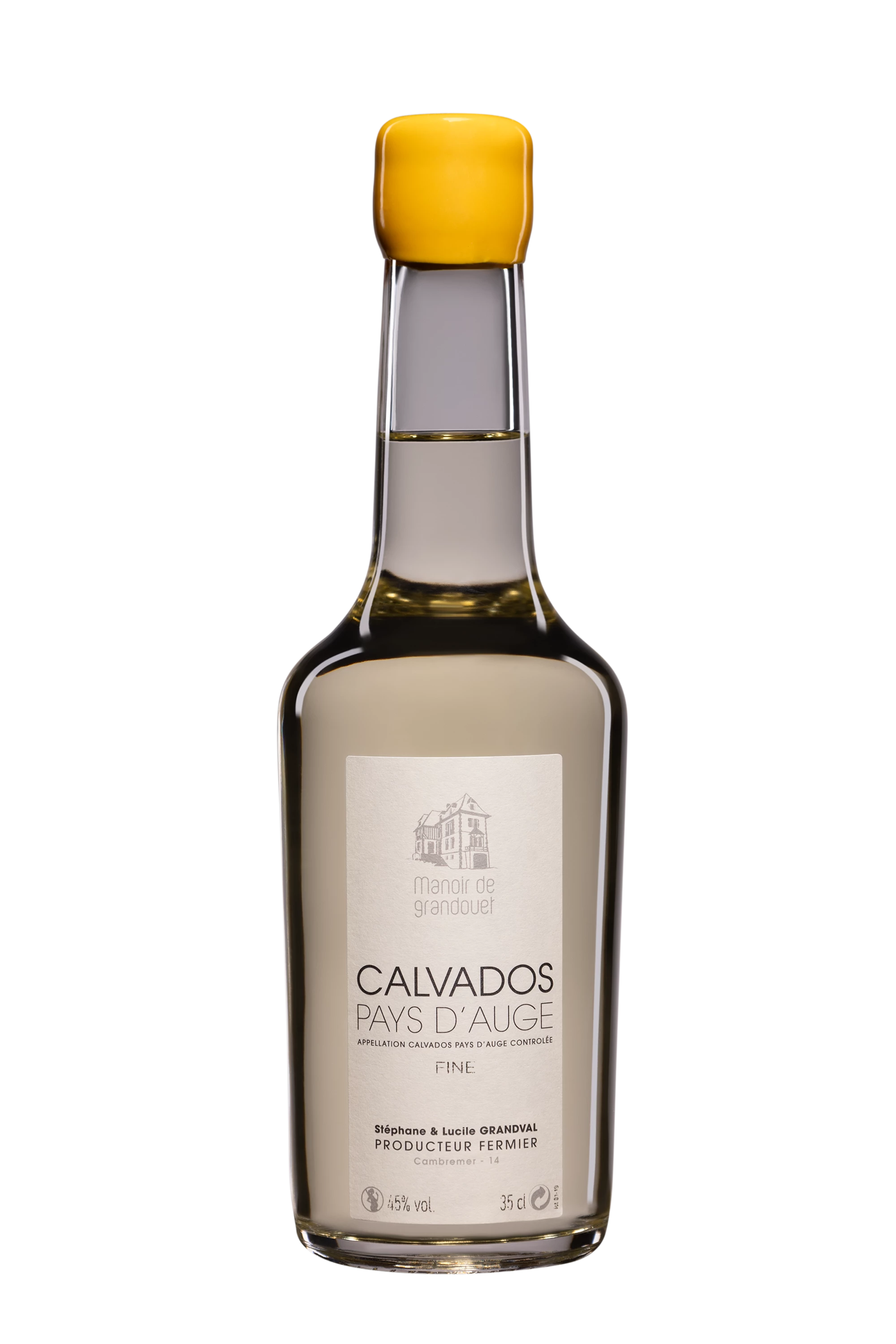 Manoir de Grandouet - Calvados du Pays d'Auge "2 Ans - Fine" 40° Giftbox, 35cl