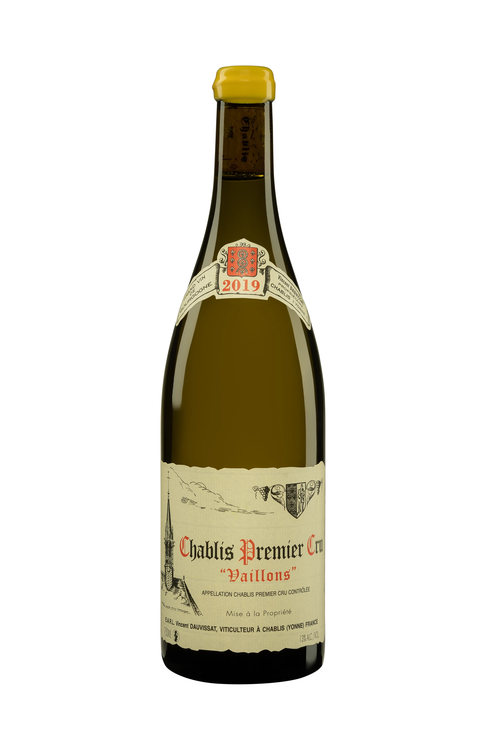 Domaine Vincent Dauvissat - Chablis 1er Cru "Vaillons" 2019, 75cl