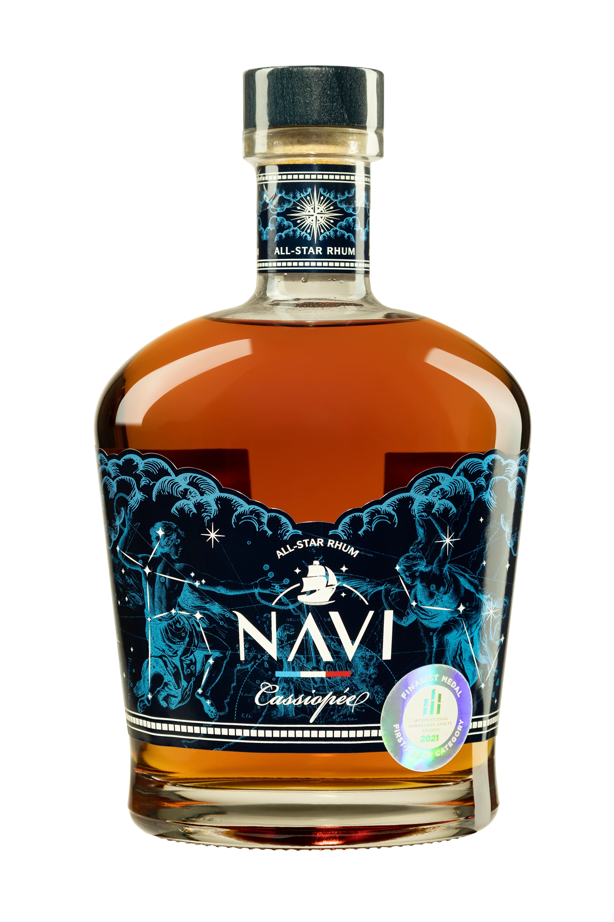 Navi - Molasses Rhum "Cassiopée" Brun 41.5°, 70cl