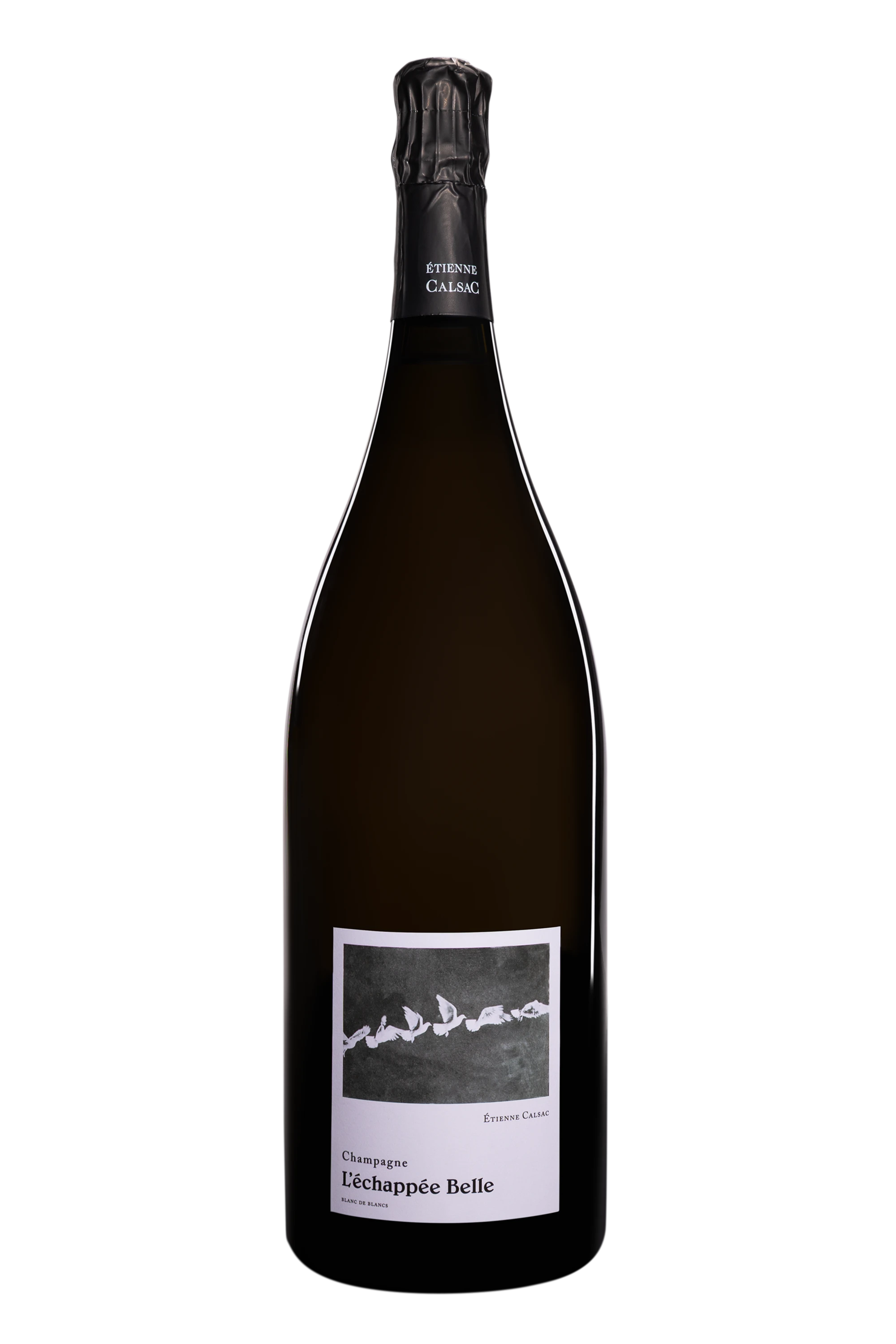 Domaine Etienne Calsac - Champagne Extra-Brut Blanc de Blancs "L'Echappée Belle" Blanc NV Dégorgement 12.2025, 300cl