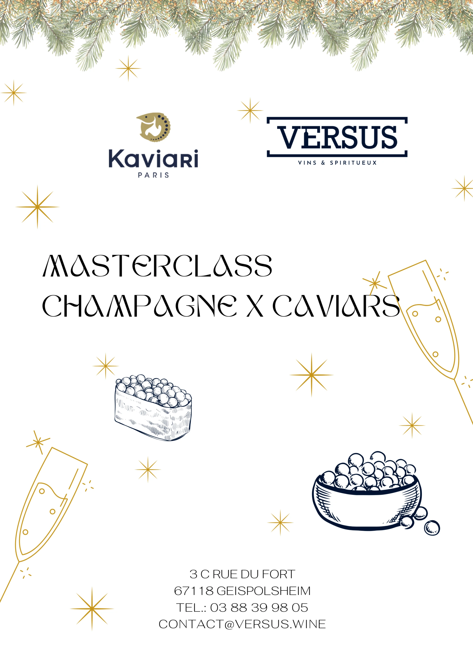 Masterclass Champagne X Caviars 04.12.2025