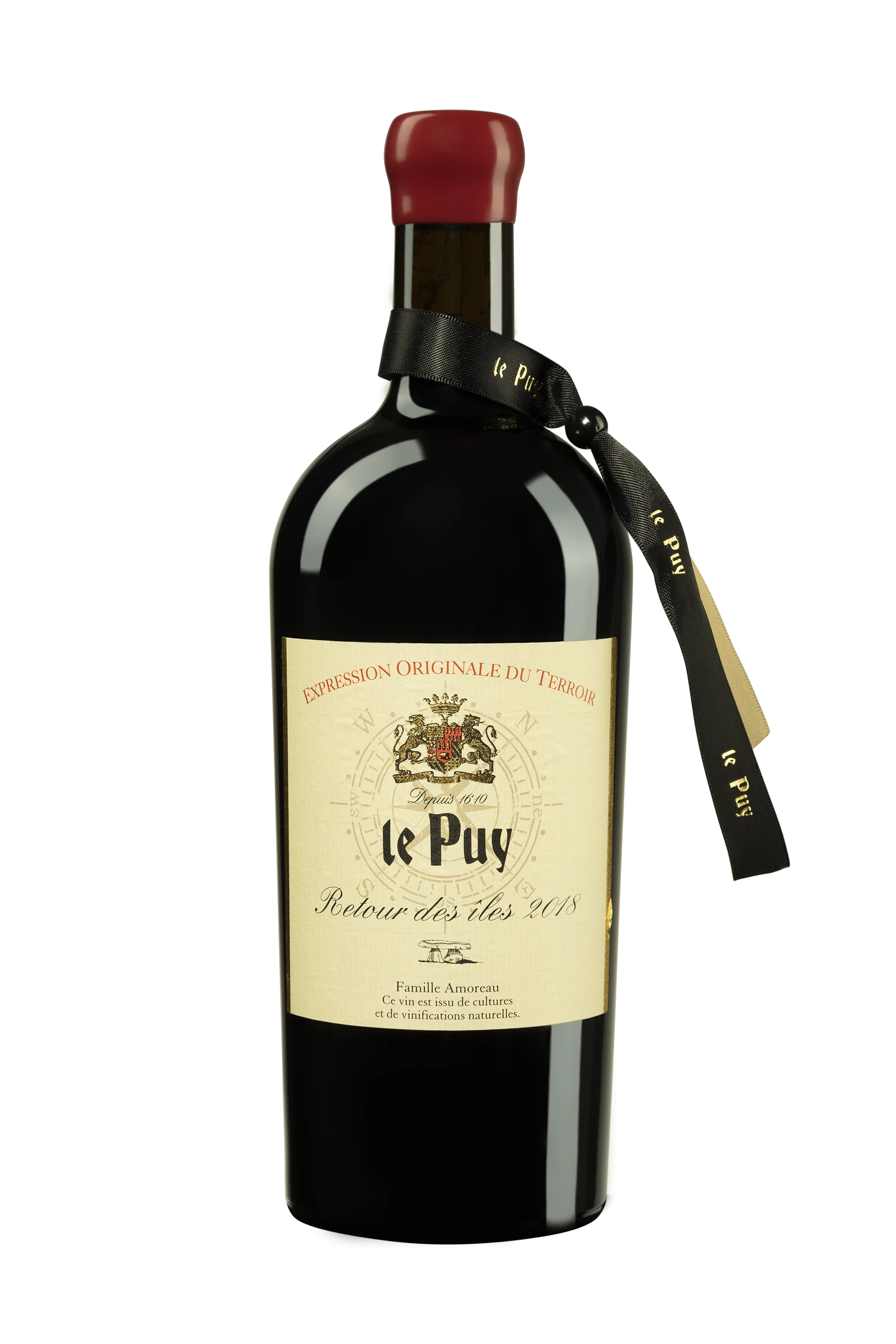 Le Puy - Vin de France "Retour des Îles" Rouge 2018 14°, 75cl