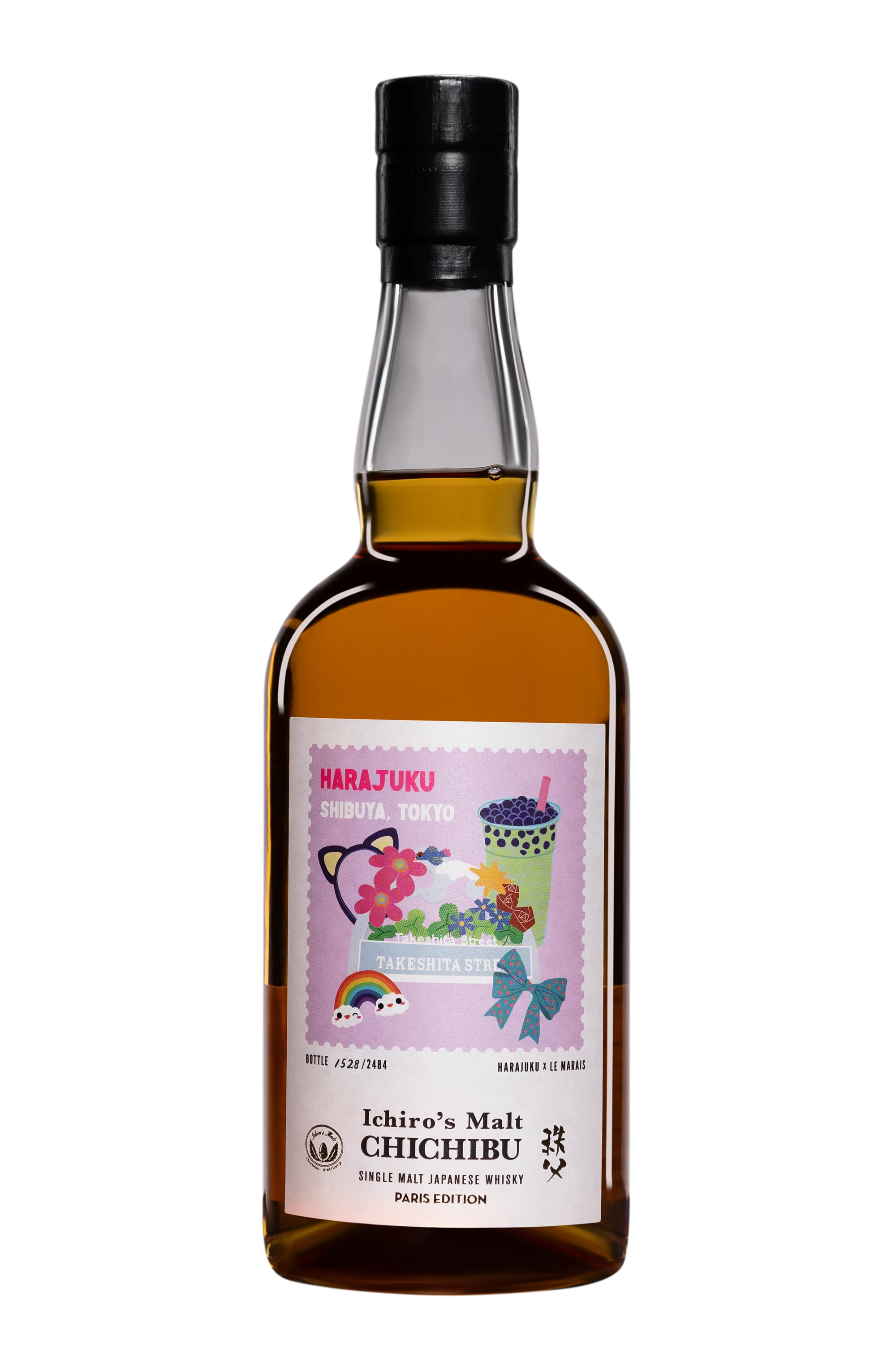 Ichiro's Malt Chichibu - Single Malt Japanese Whisky "Paris Edition 2025 - Harajuku Itinéraires" Brun NV 50.5° Giftbox, 70cl