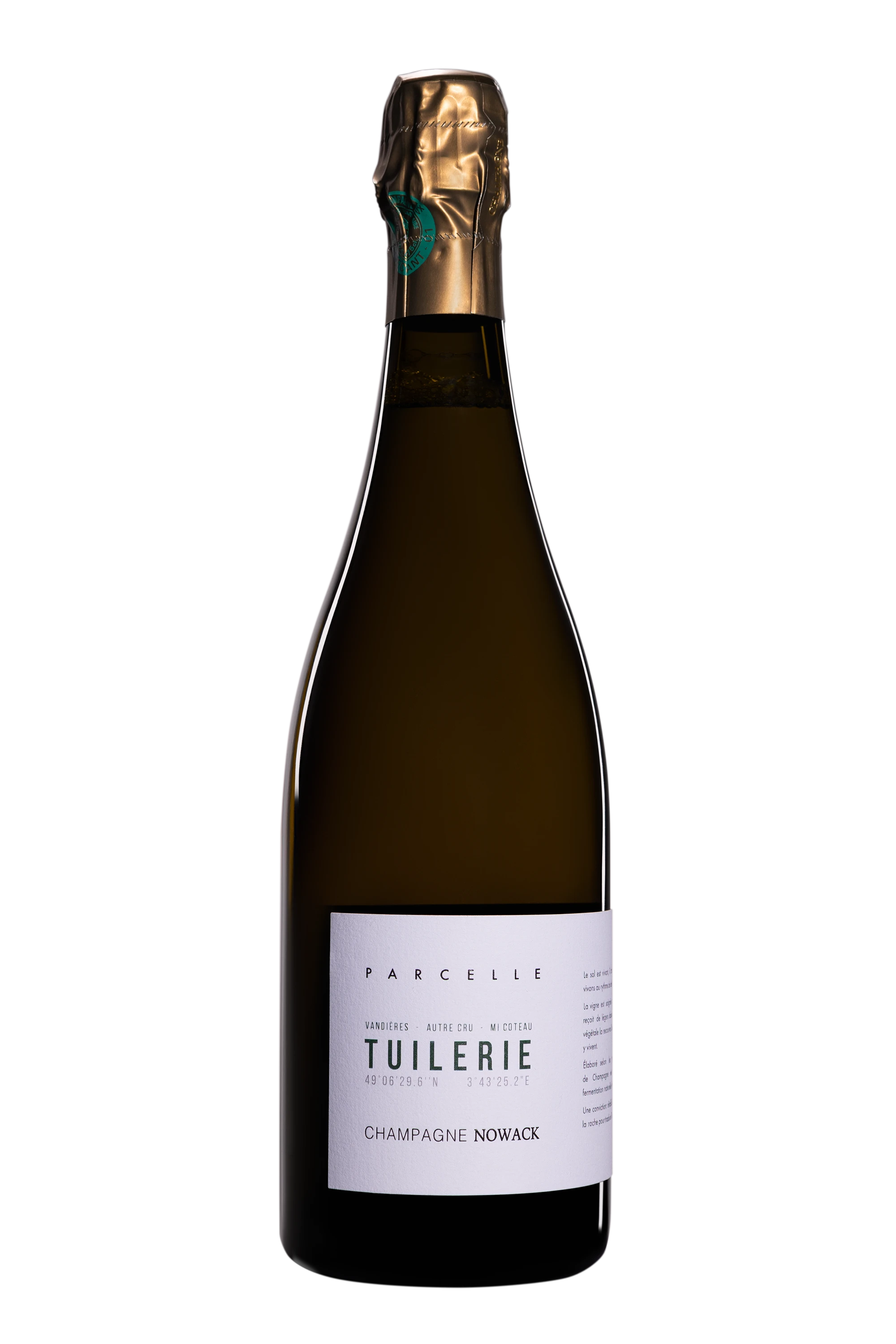 Domaine Nowack - Champagne Extra-Brut Blanc de Blancs "La Tuilerie" Blanc Vendange 2020, 75cl