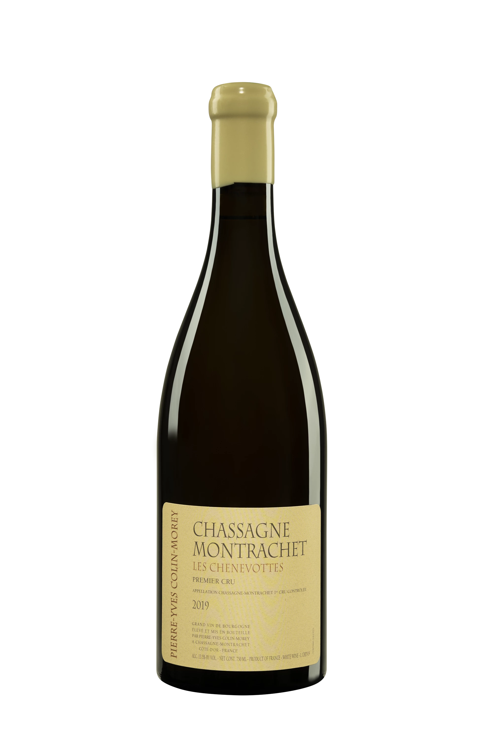 Domaine Pierre-Yves Colin-Morey - Chassagne-Montrachet 1er Cru "Les Chenevottes" Blanc 2019, 75cl
