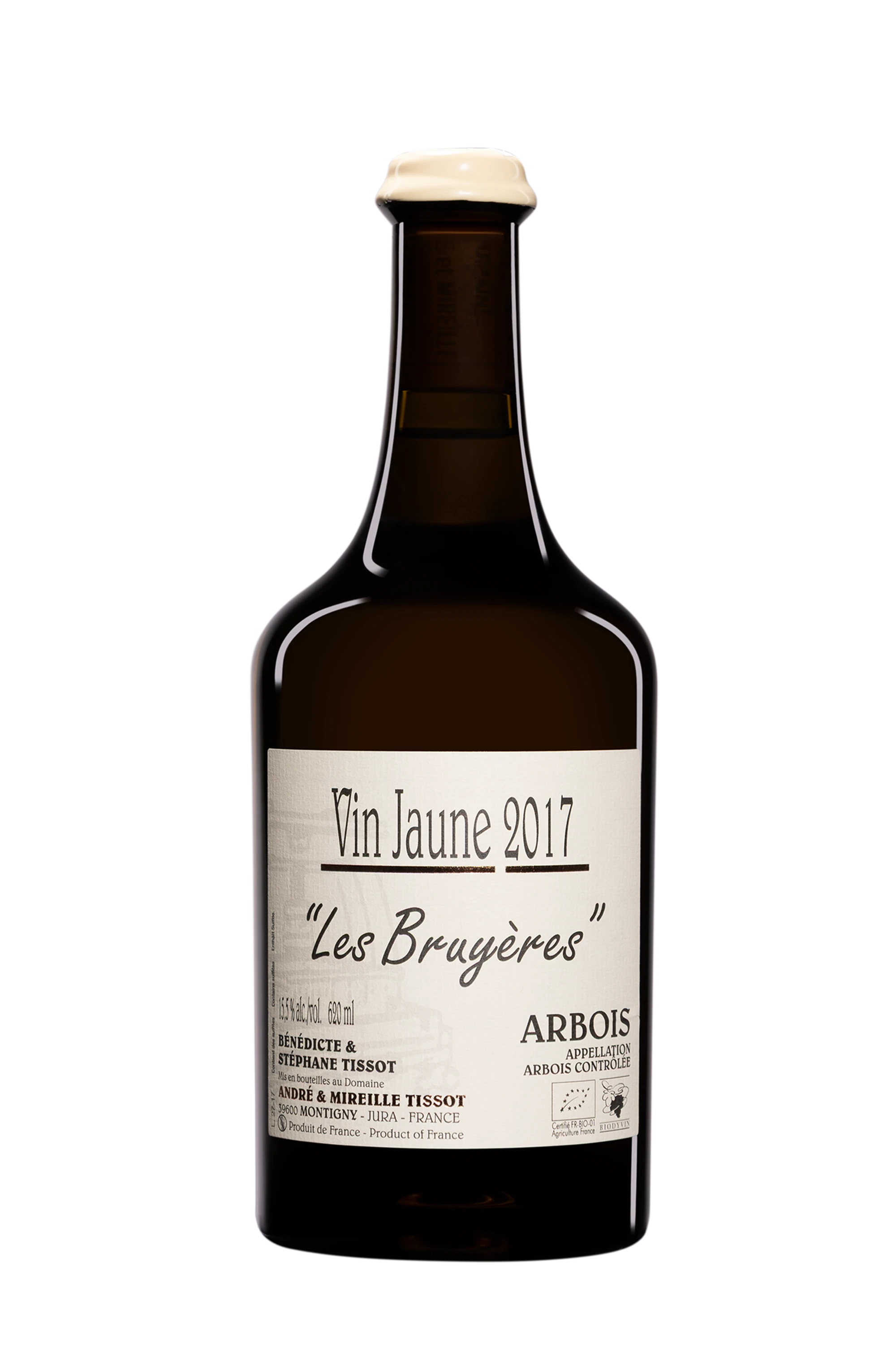 Domaine Bénédicte & Stéphane Tissot - Arbois "Vin Jaune - Les Bruyères" Blanc 2017, 62cl