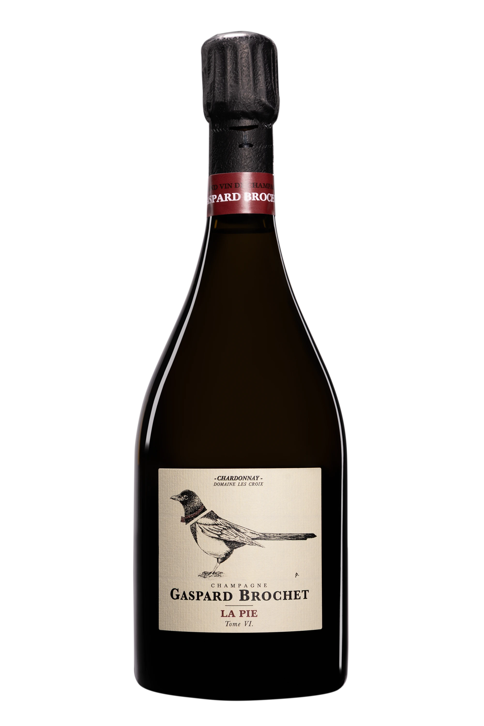 Domaine Gaspard Brochet - Champagne Extra-Brut Blanc de Blancs Millésimé "La Pie - Tome VI" Blanc 2023 Dégorgement 16 Jan. 2026 12.5°, 75cl