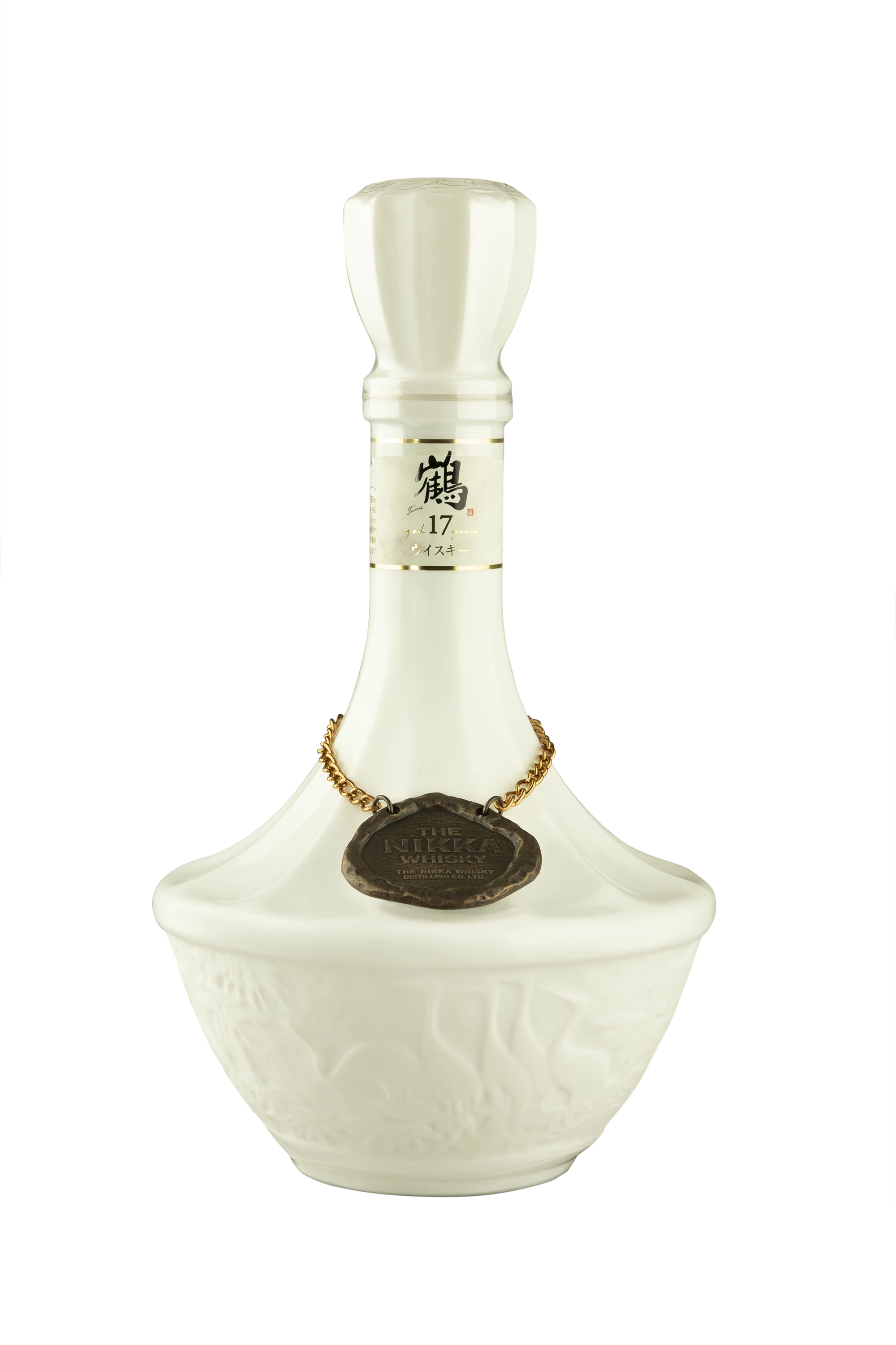 Nikka - Blended Malt Japanese Whisky "17 Ans - Tsuru Ceramic" 43° Giftbox, 70cl