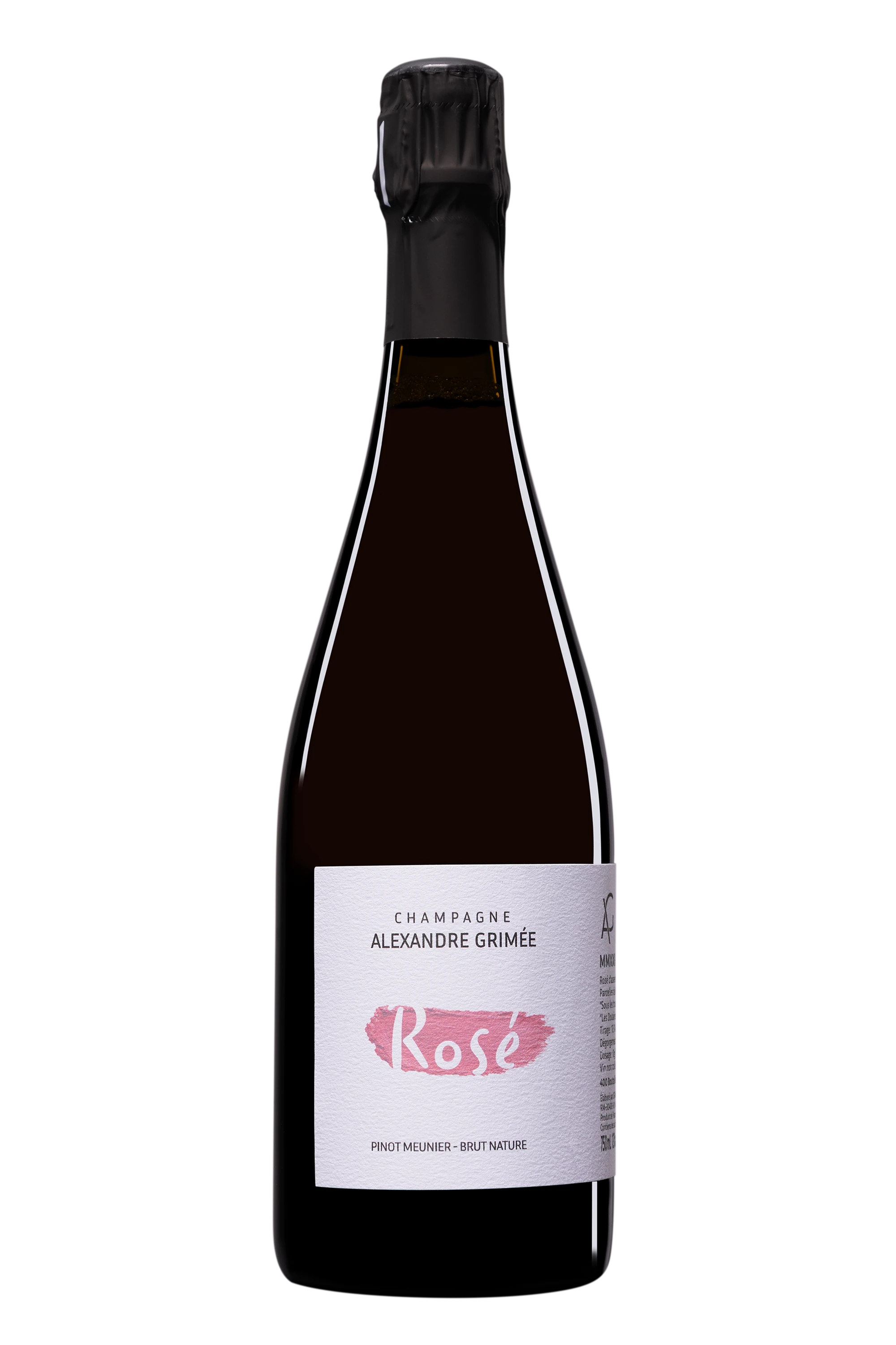 Domaine Alexandre Grimée - Champagne Brut Nature Rosé Vendange 2022 Dégorgement 16 Mar. 2026 12°, 75cl