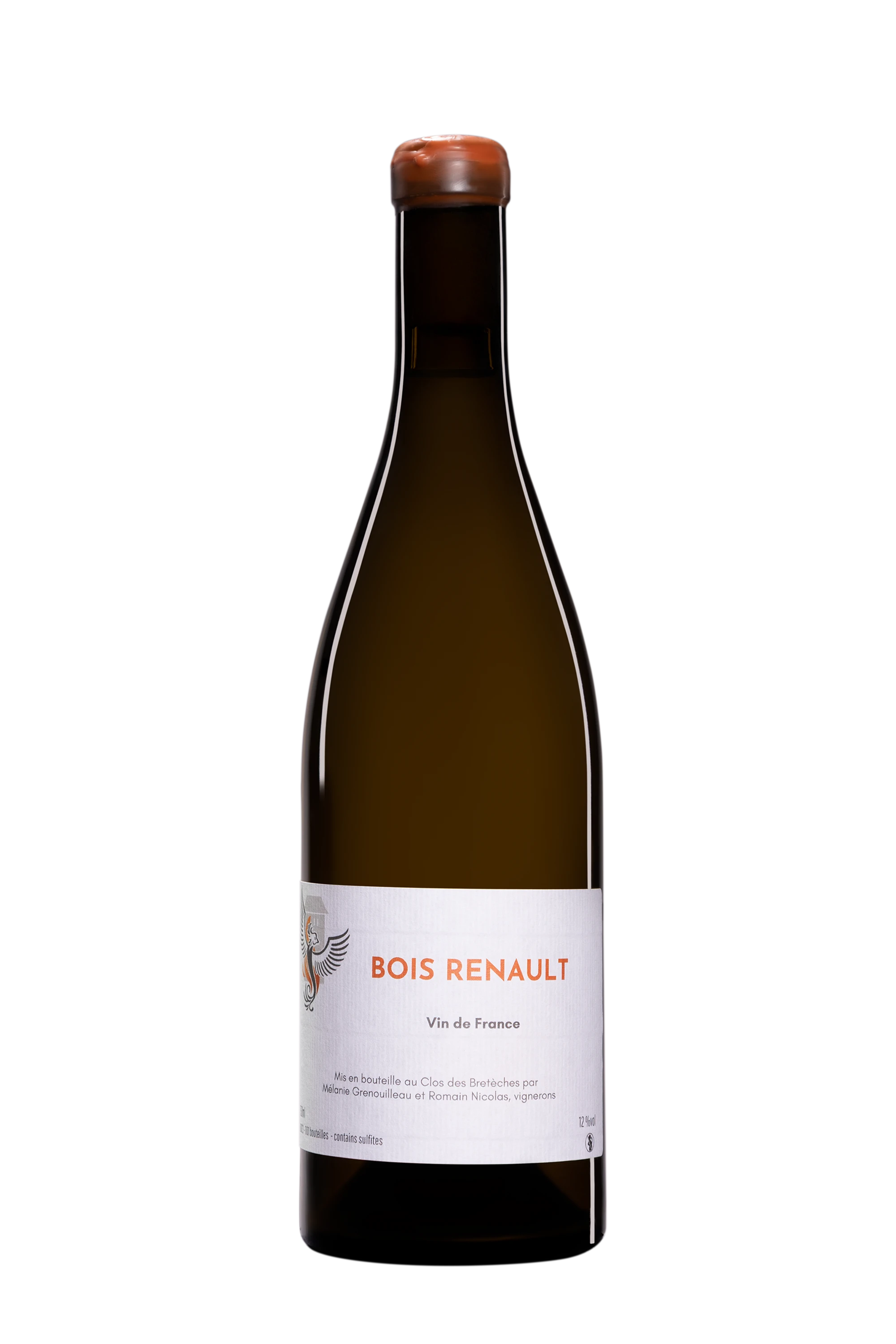 Clos des Bretèches - Anjou "Bois Renault" Blanc 2023 12°, 75cl