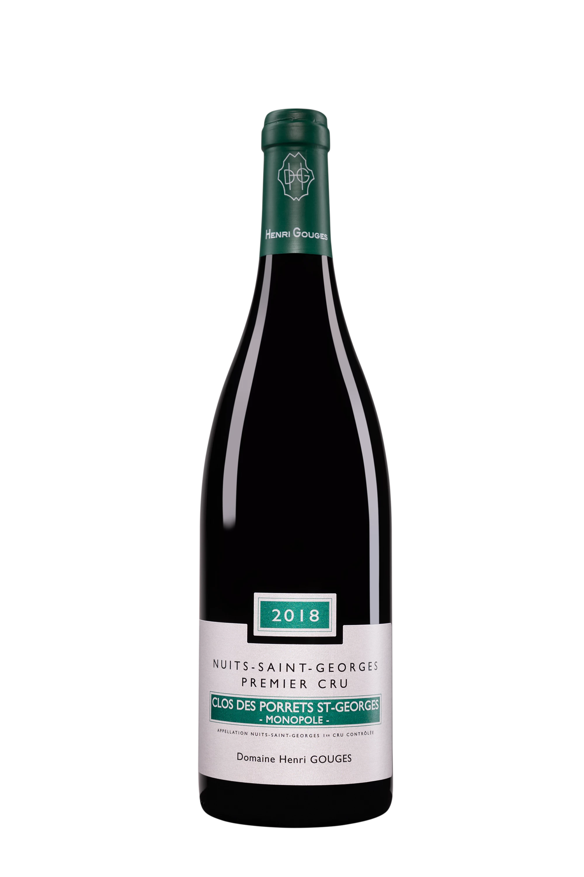 Domaine Henri Gouges - Nuits-Saint-Georges 1er Cru "Clos des Porrets Saint-Georges" Rouge 2018 14°, 75cl