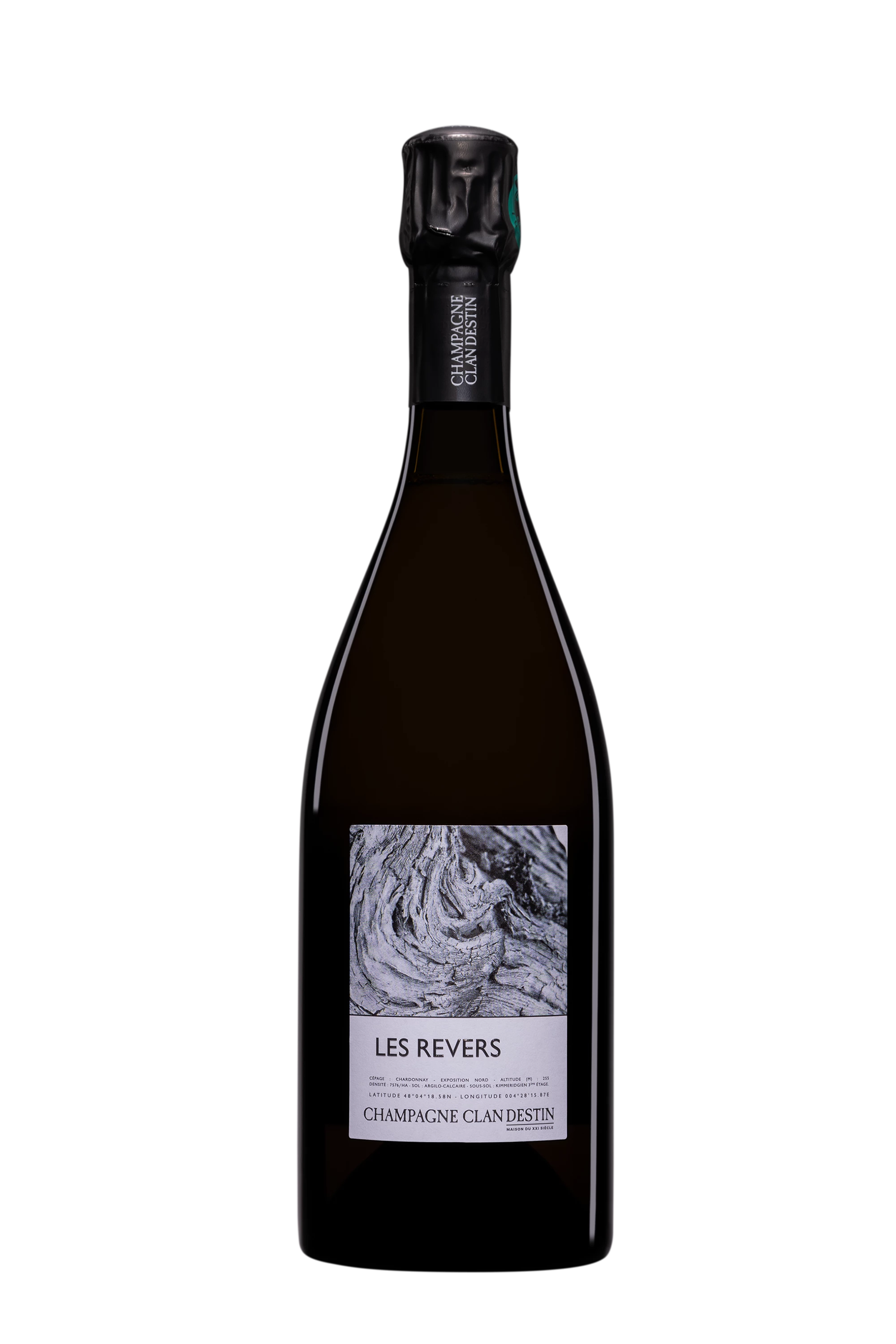 Maison Clandestin - Champagne Brut Nature Blanc de Blancs Millésimé "Les Revers" Blanc 2020 12°, 75cl