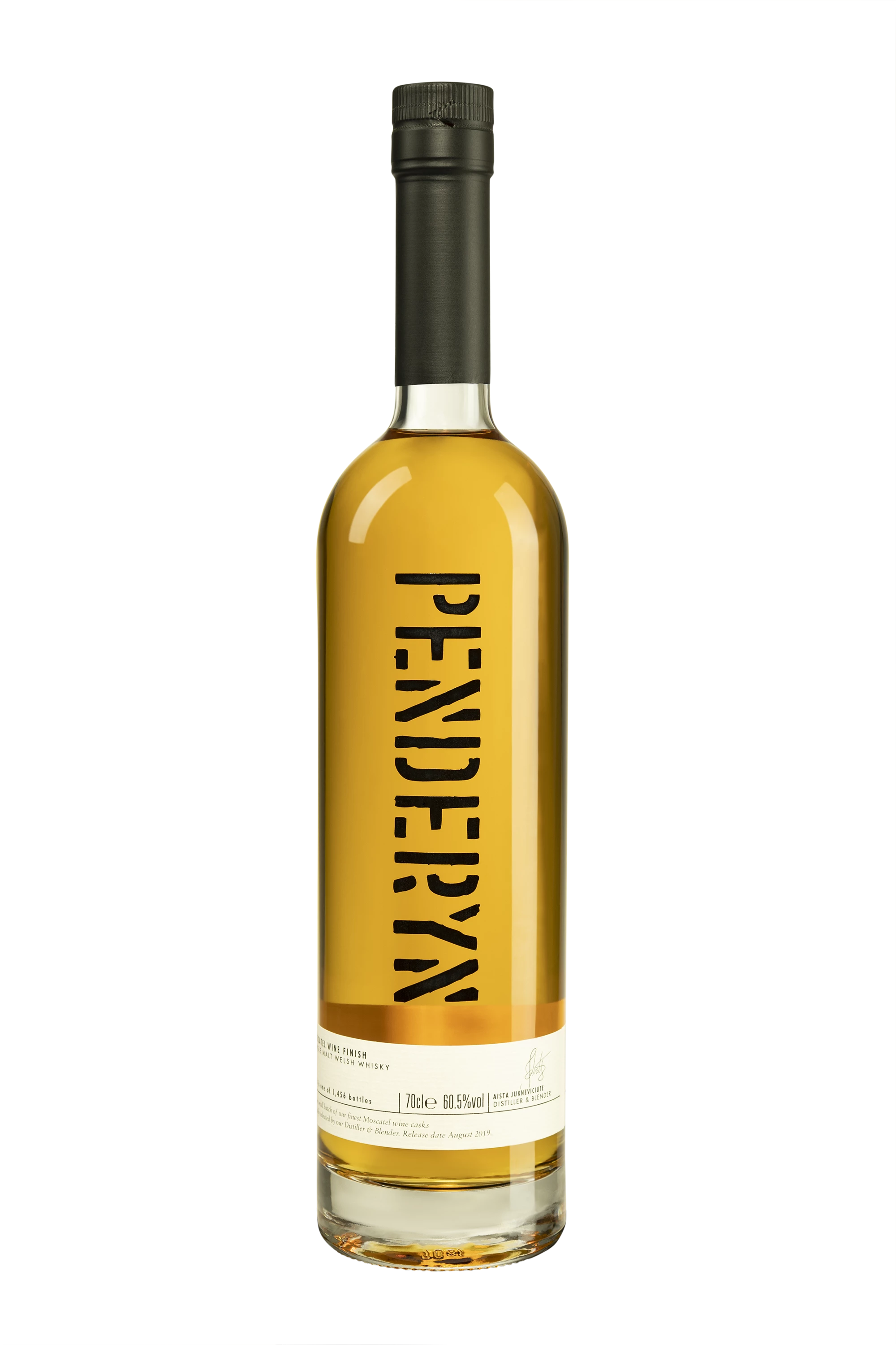 Penderyn - Single Malt Wales Whisky "Moscatel Wine Finish - Single Cask" 60.5° Giftbox, 70cl