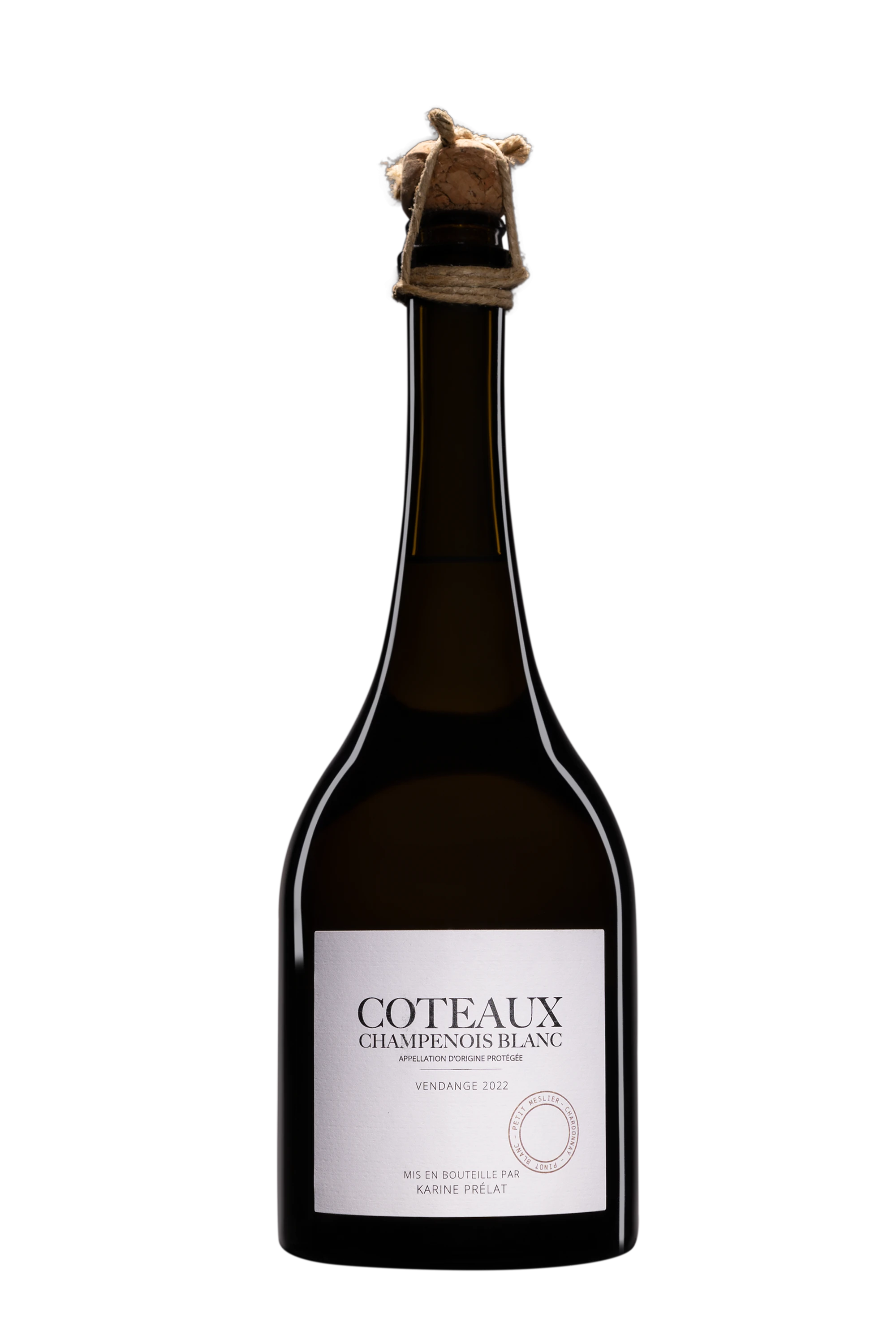 Domaine Karine Prélat - Coteaux Champenois "3 Cépages" Blanc 2022, 75cl