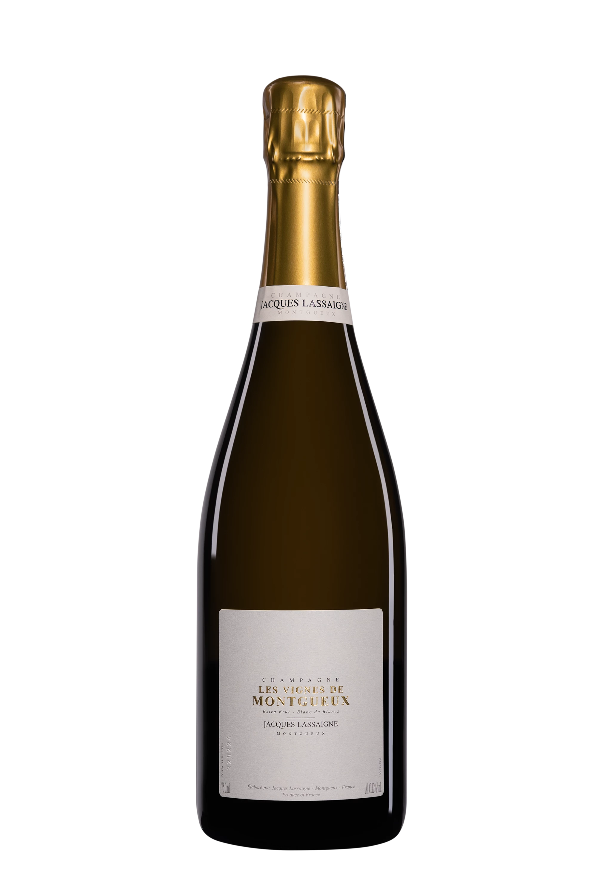 Domaine Jacques Lassaigne - Champagne Extra-Brut Blanc de Blancs "Les Vignes de Montgueux" Blanc NV 12°, 75cl