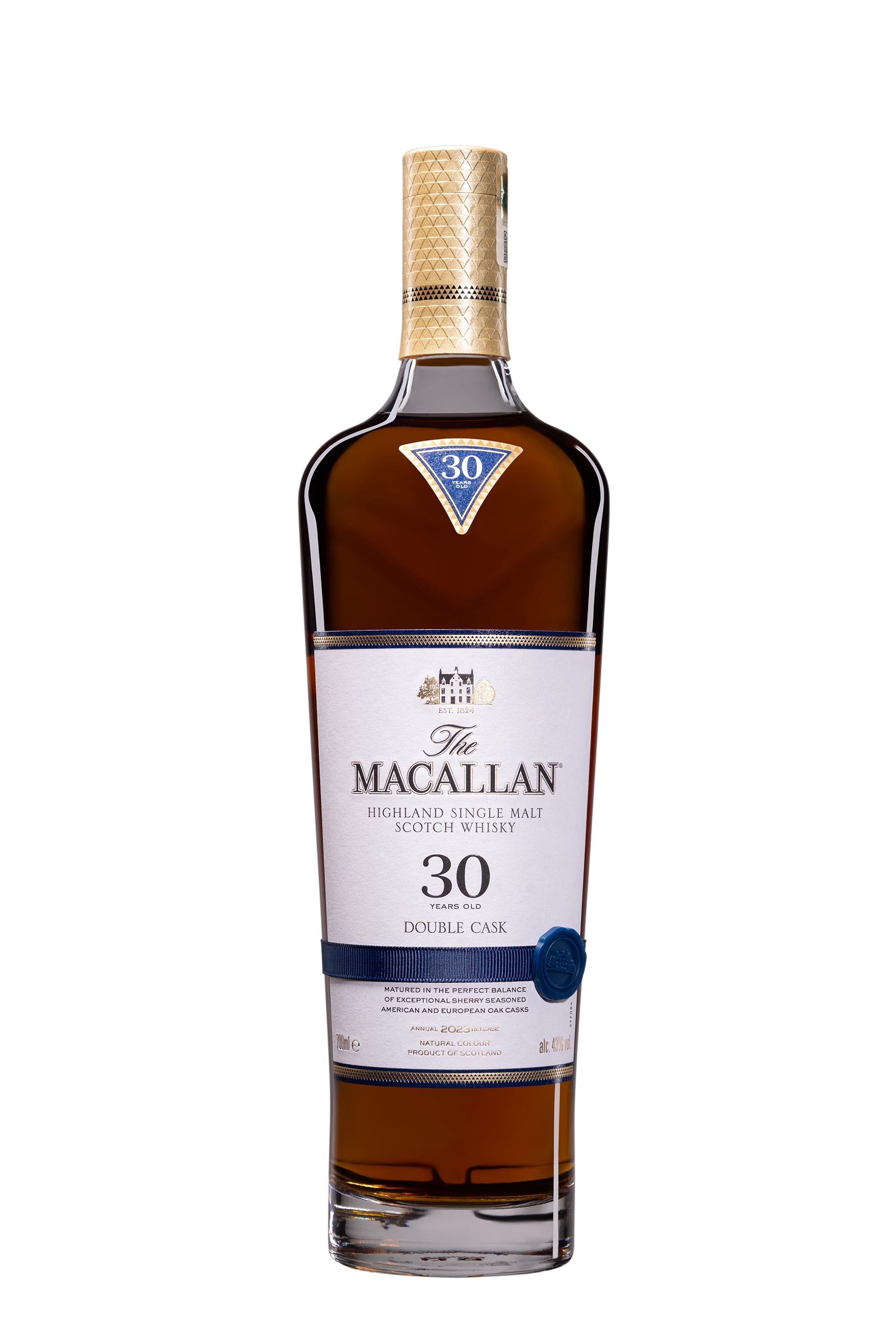The Macallan - Single Malt Scotch Whisky "30 Ans Double Cask - Release 2023" 43° Giftbox, 70cl