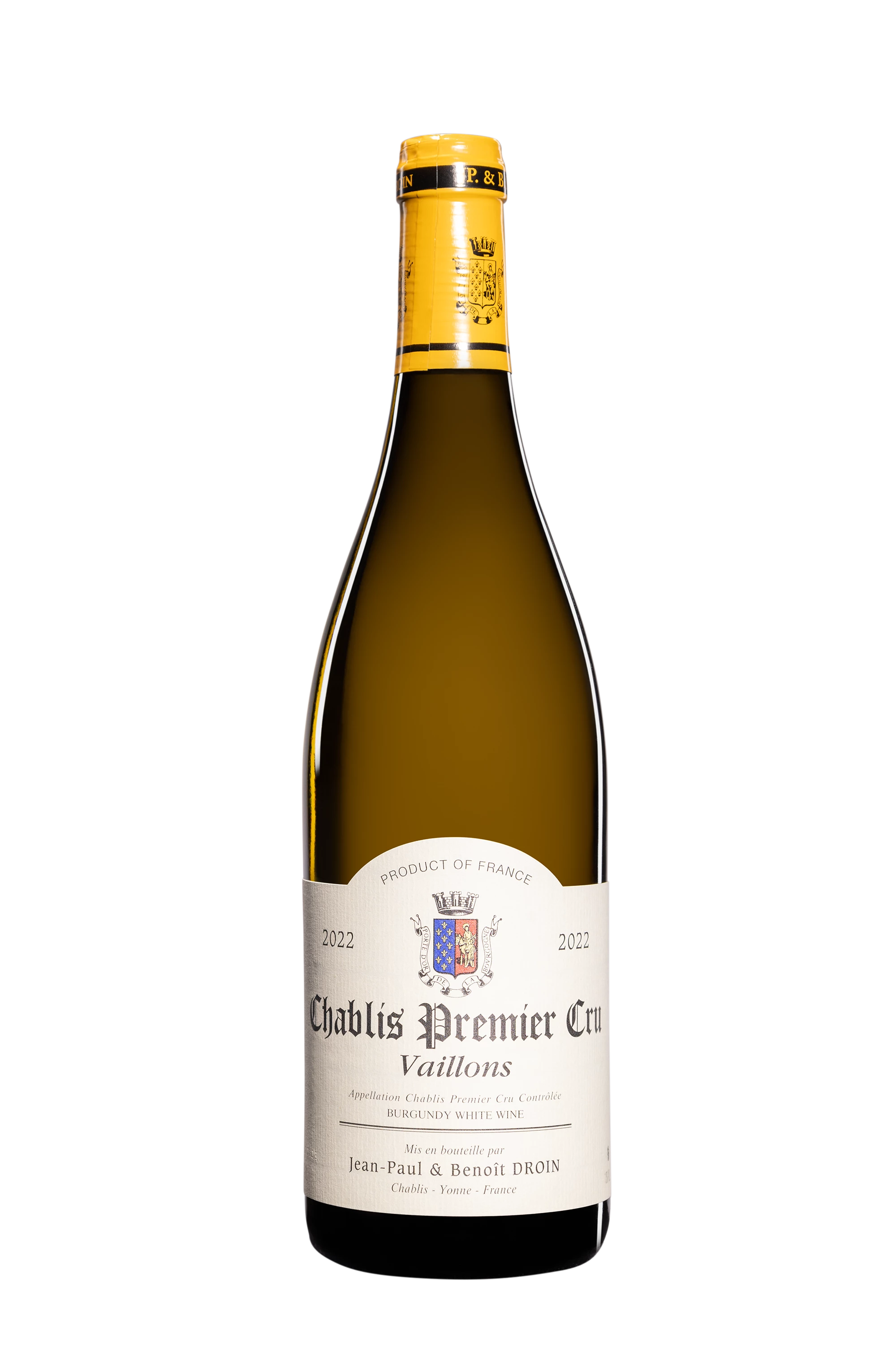 Domaine Jean-Paul Droin - Chablis 1er Cru "Vaillons" Blanc 2022, 75cl