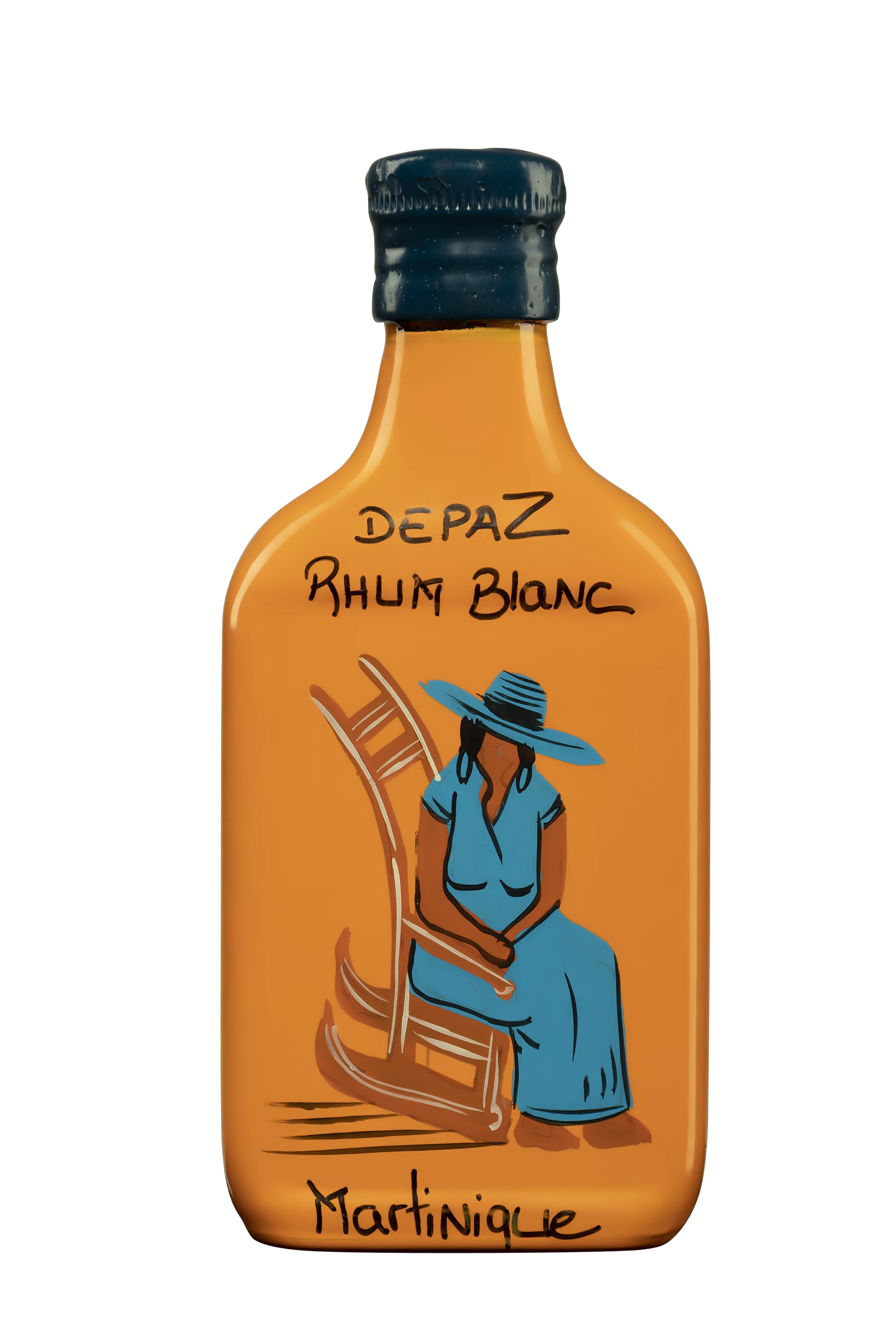 Depaz - Rhum Blanc Agricole de Martinique "Tatanka - Rocking Chair Orange" Blanc 50°, 20cl