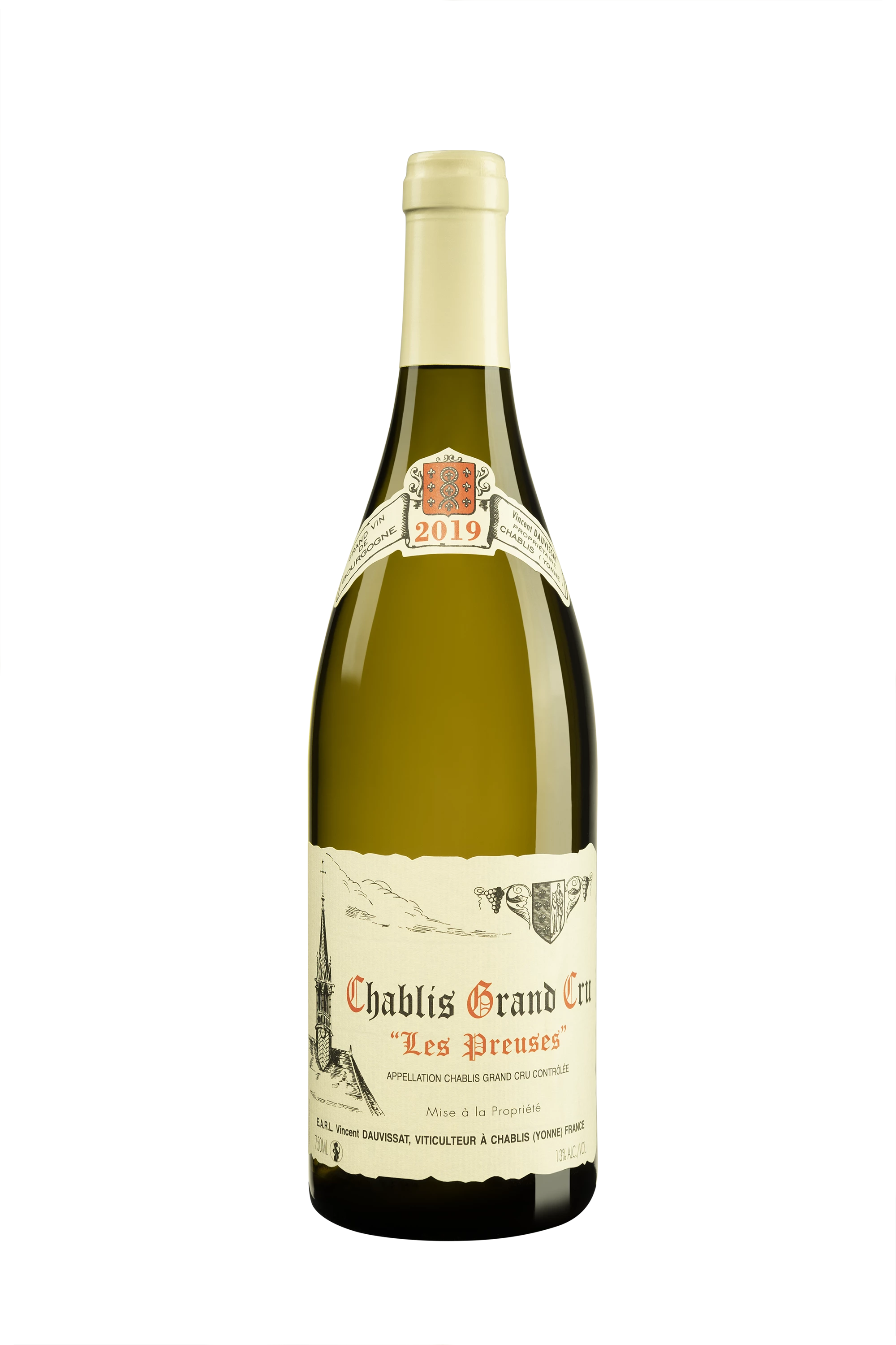 Domaine Vincent Dauvissat - Chablis Grand Cru "Les Preuses" Blanc 2019, 75cl