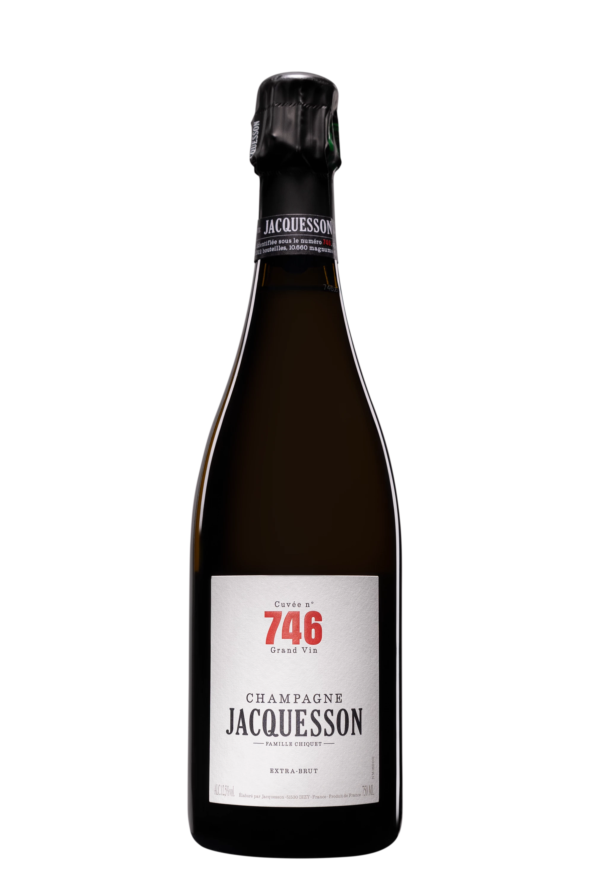 Domaine Jacquesson - Champagne Extra-Brut "746" Blanc NV Sac craft, 75cl