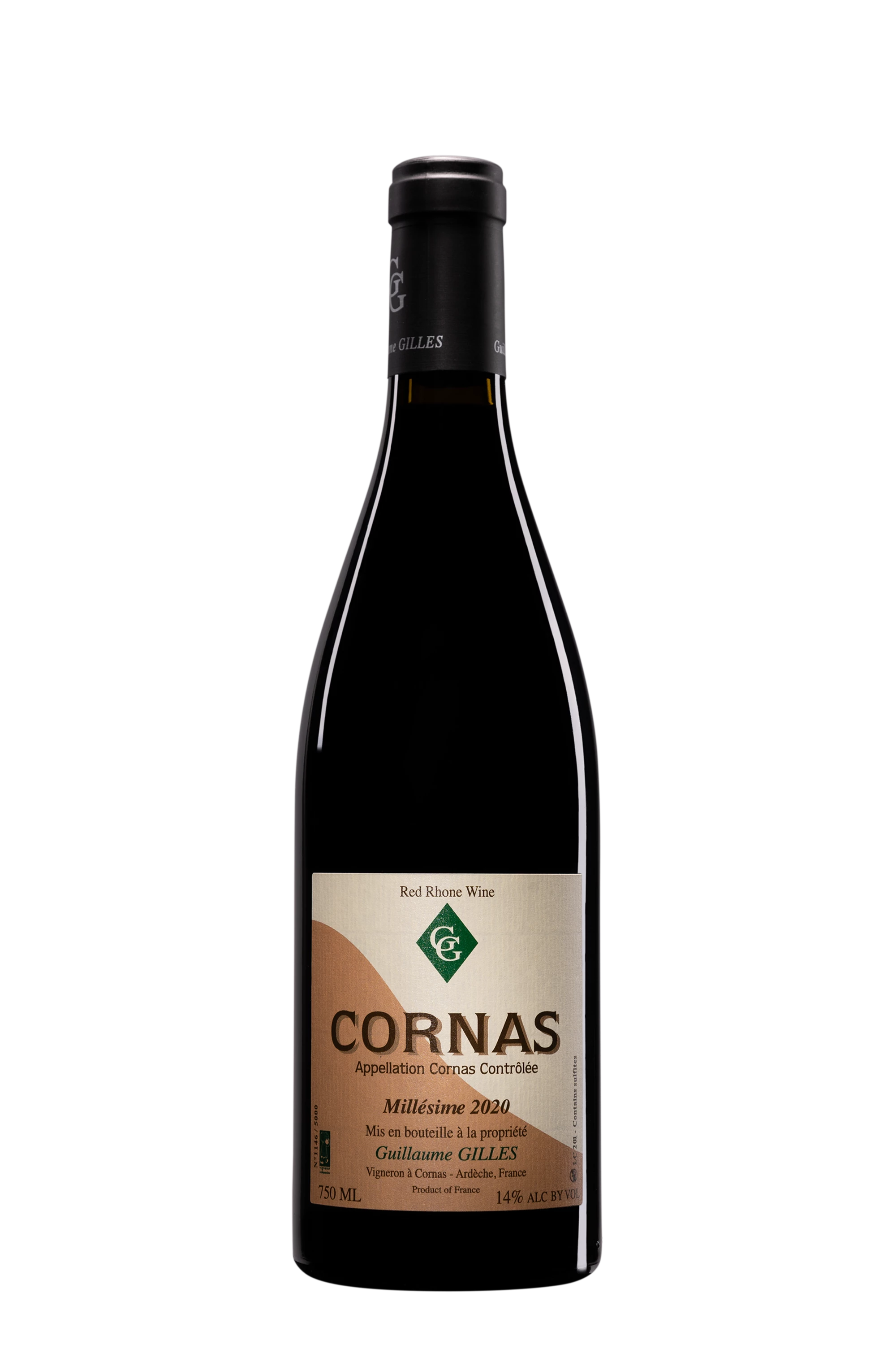 Guillaume Gilles - Cornas Rouge 2020 14°, 75cl