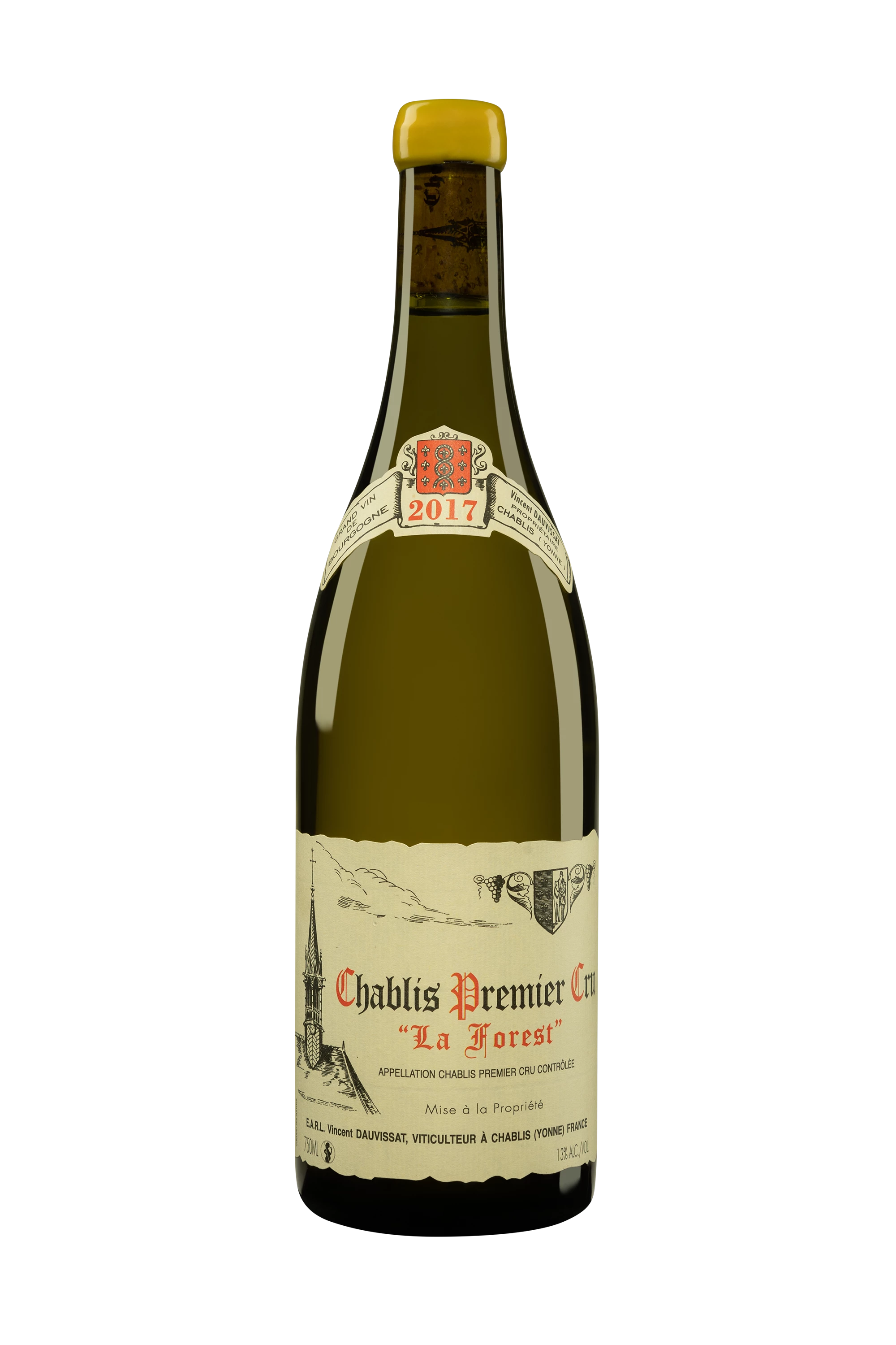 Domaine Vincent Dauvissat - Chablis 1er Cru "La Forest" Blanc 2017, 75cl