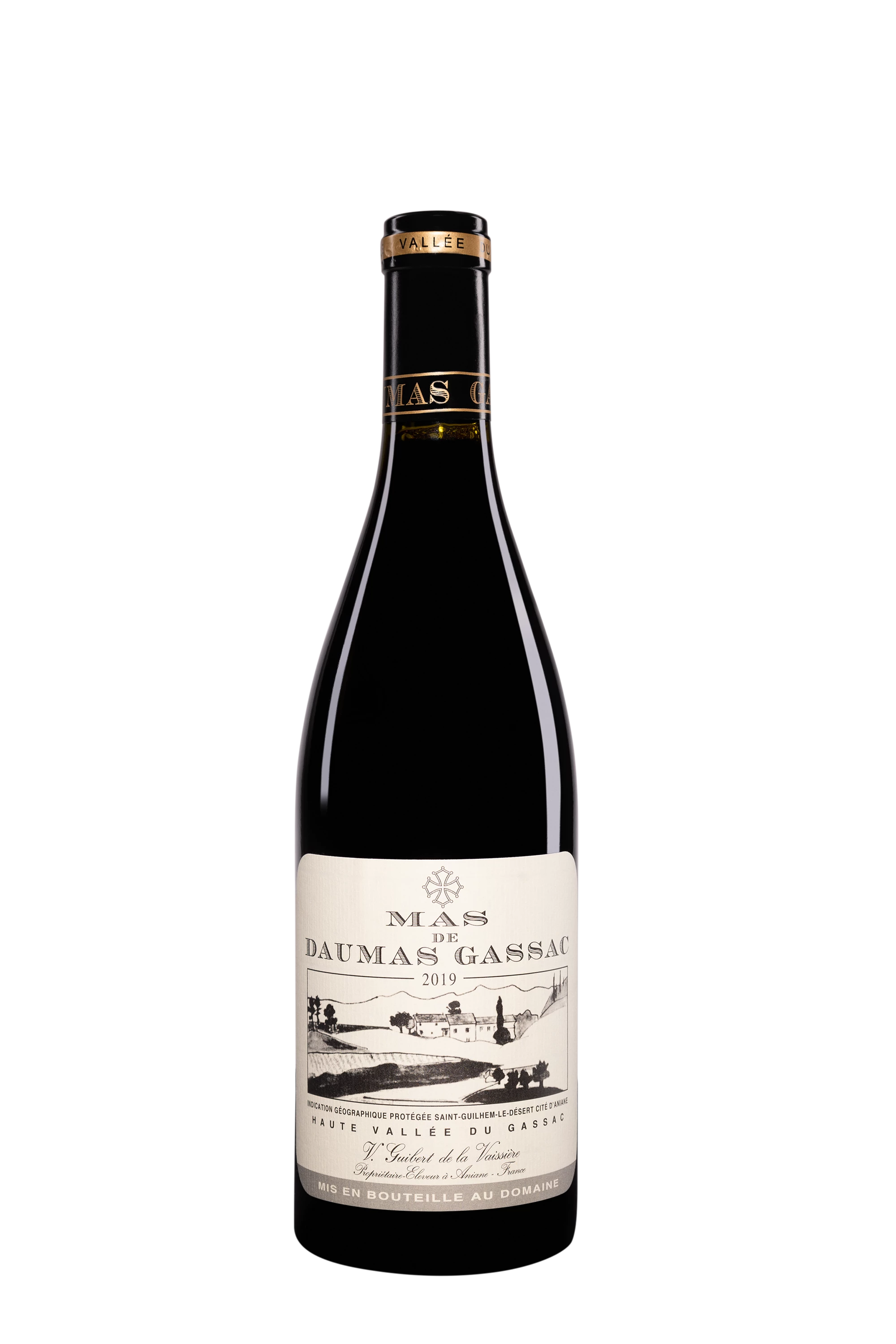 Mas Daumas Gassac - Vin de Pays de Saint Guilhem-le-Désert - Cité d'Aniane Rouge 2019, 75cl