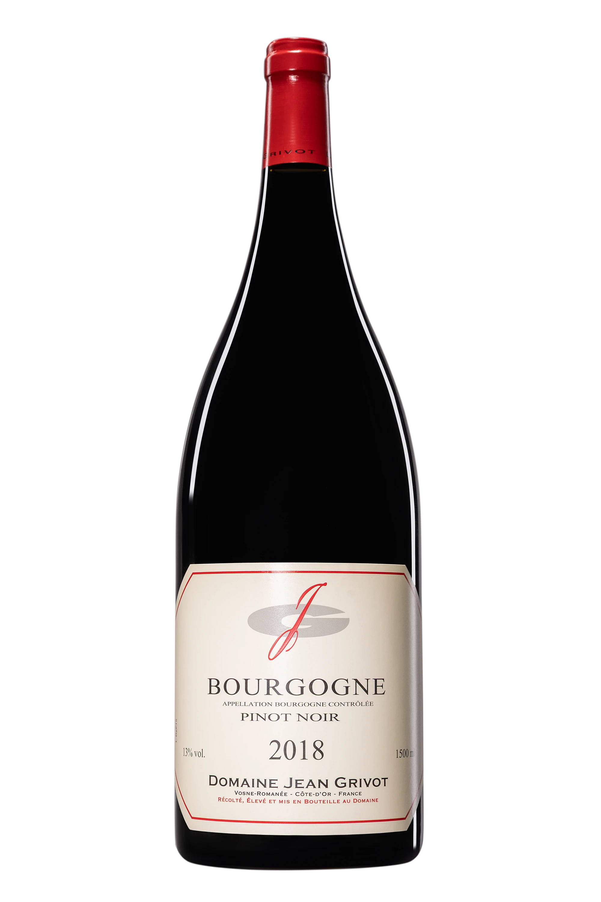 Domaine Jean Grivot - Bourgogne Rouge 2018 13°, 150cl