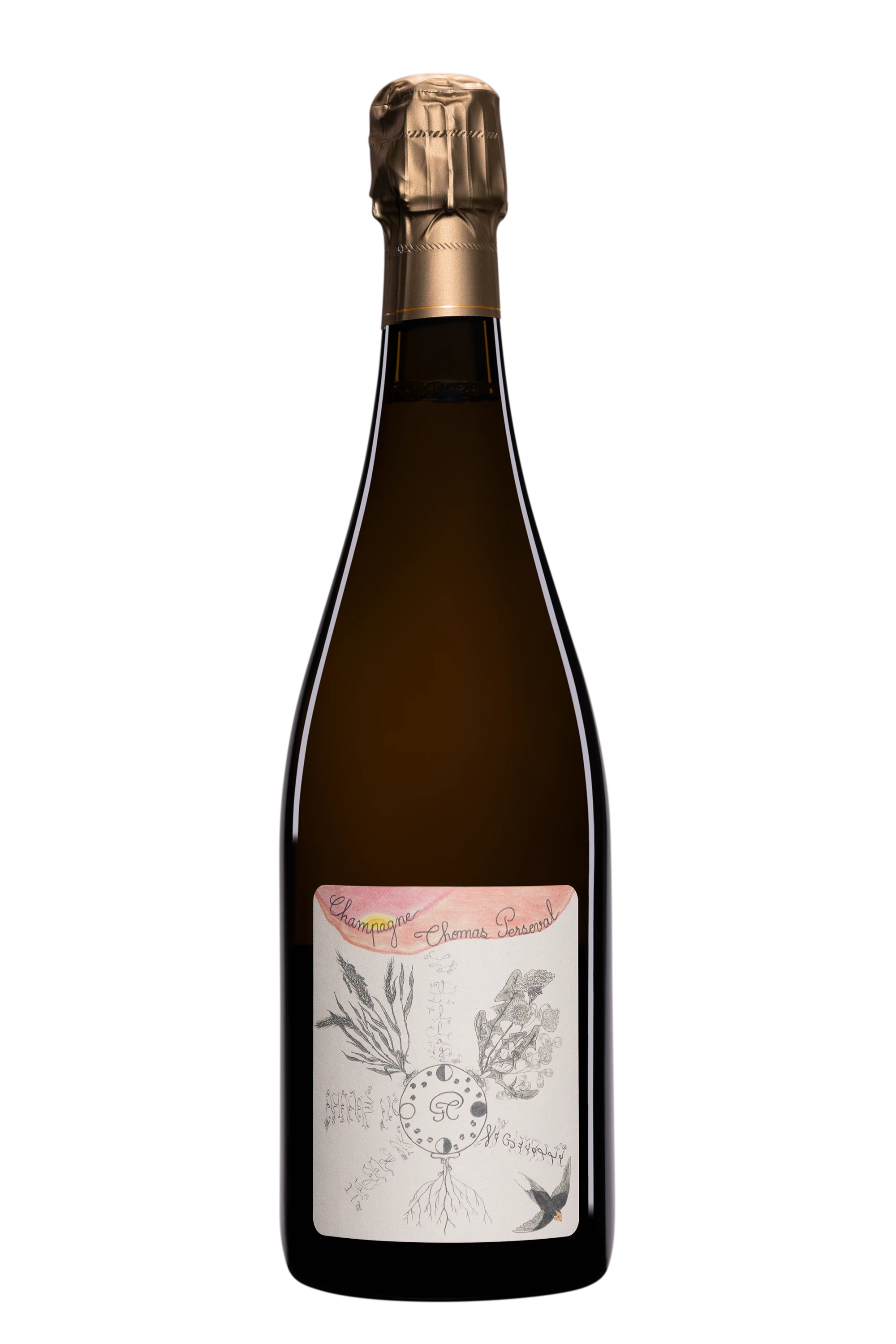 Domaine Thomas Perseval - Champagne Brut Nature Blanc de Noirs "La Pucelle" Blanc Vendange 2021 Dégorgement 15 Dec. 2024 12°, 75cl